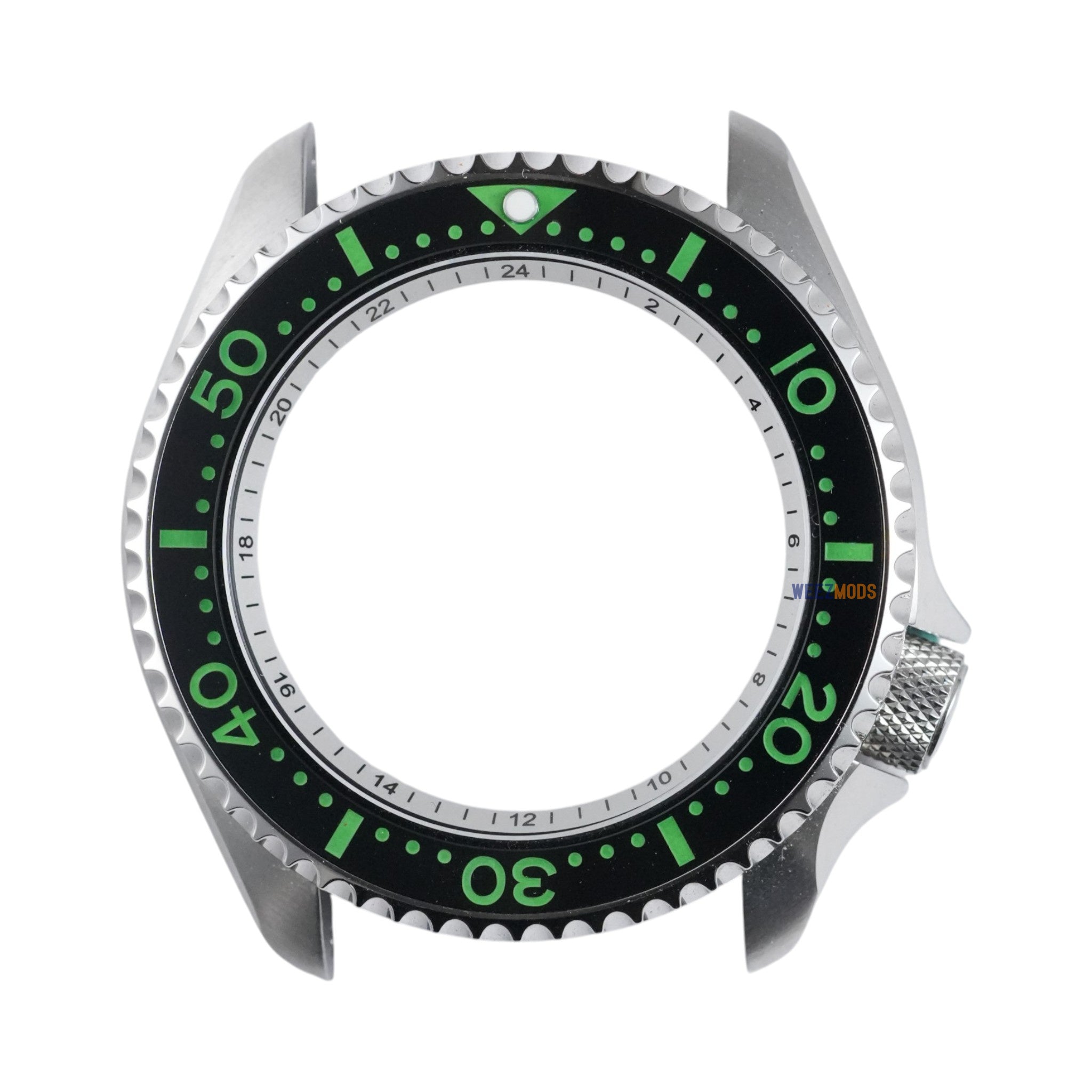 SKX007/SRPD Flat: Black in Green Markers
