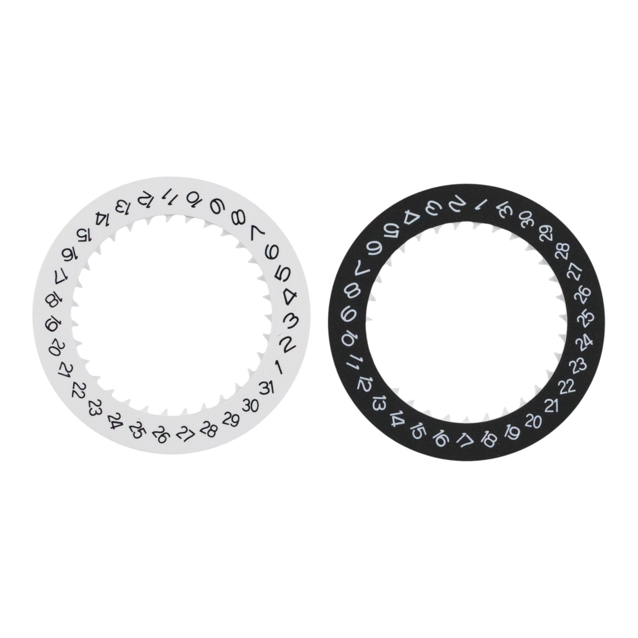 Black/White Date Wheel: 4.5