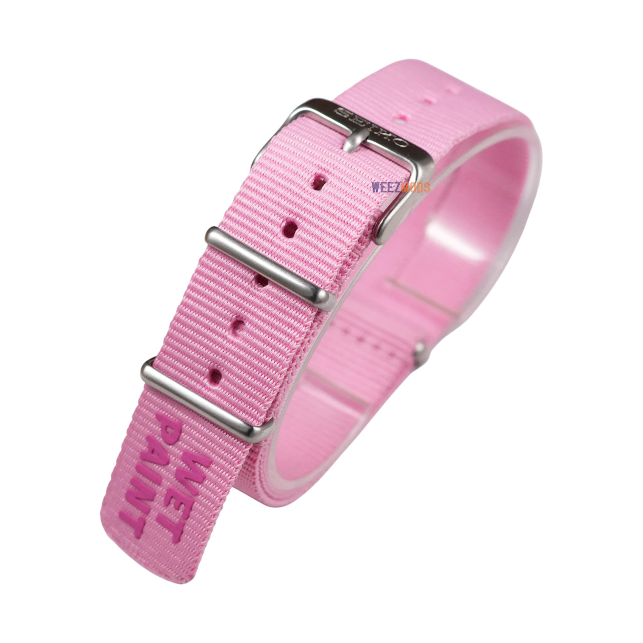 Seiko SRPM07: 'Pink Panther' Nato Strap