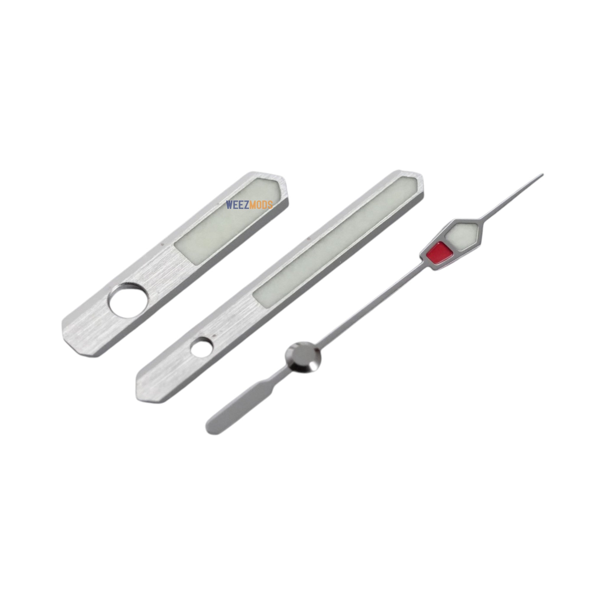 SBDX MM300: Brushed Silver Hands