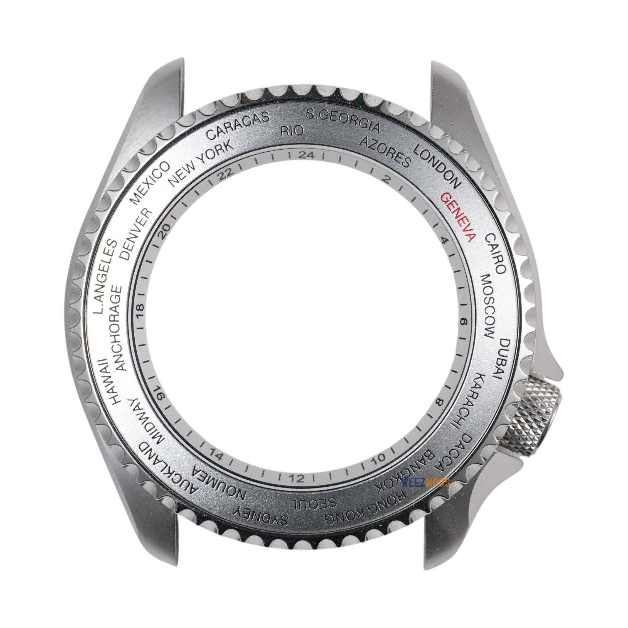 SKX007/SRPD Worldtimer: Silver with White Markers