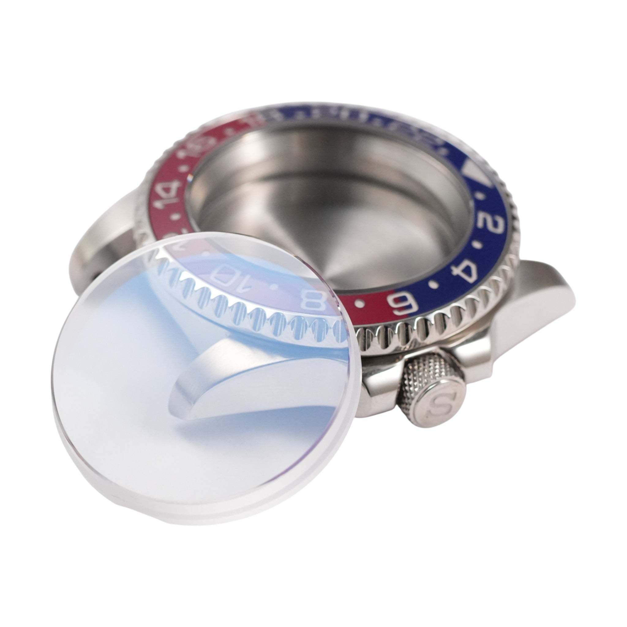 SKX007/SRPD: Flat Sapphire Crystal for Slope Bezel Insert