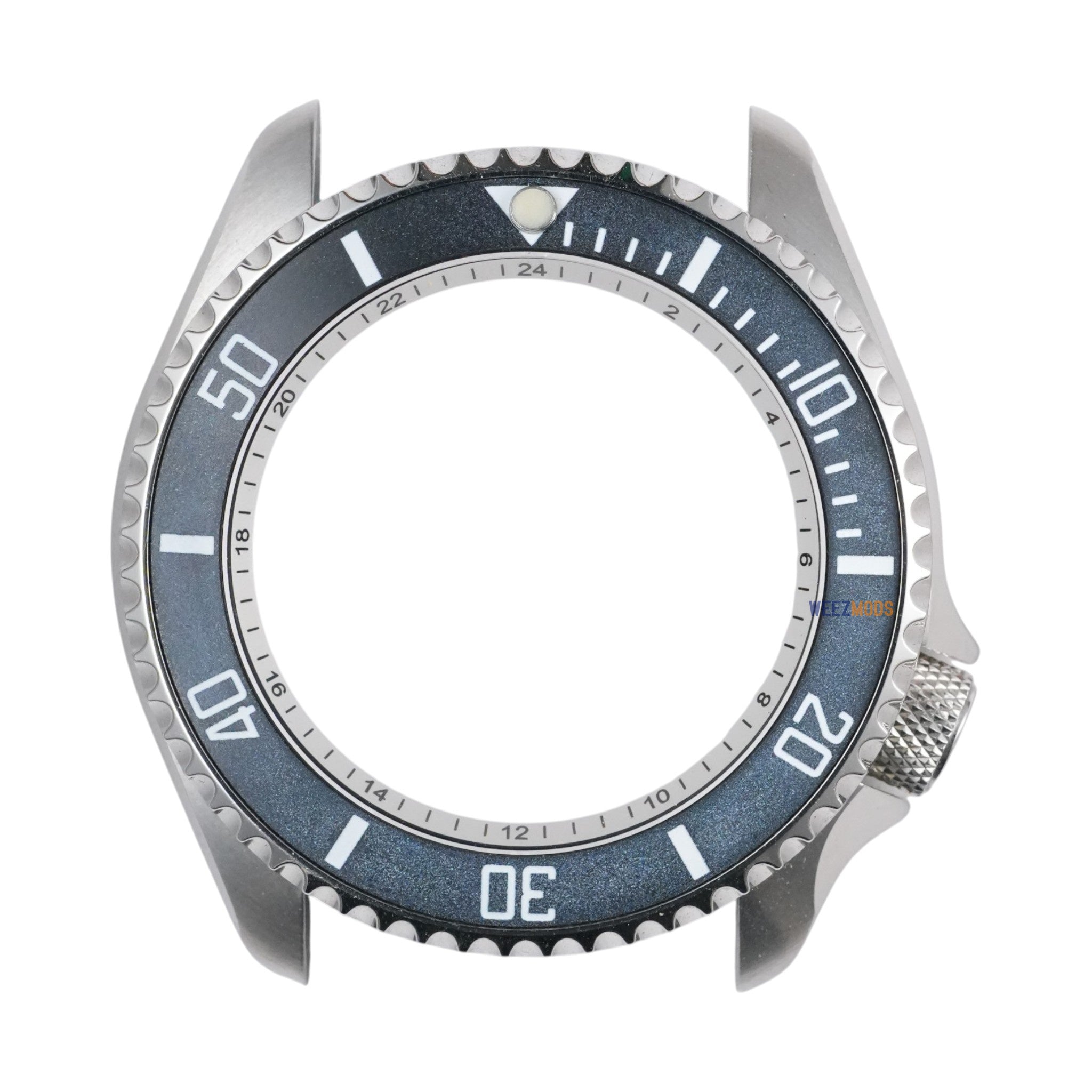 SKX007/SRPD Sub: Gray Blue Patina in White Markers