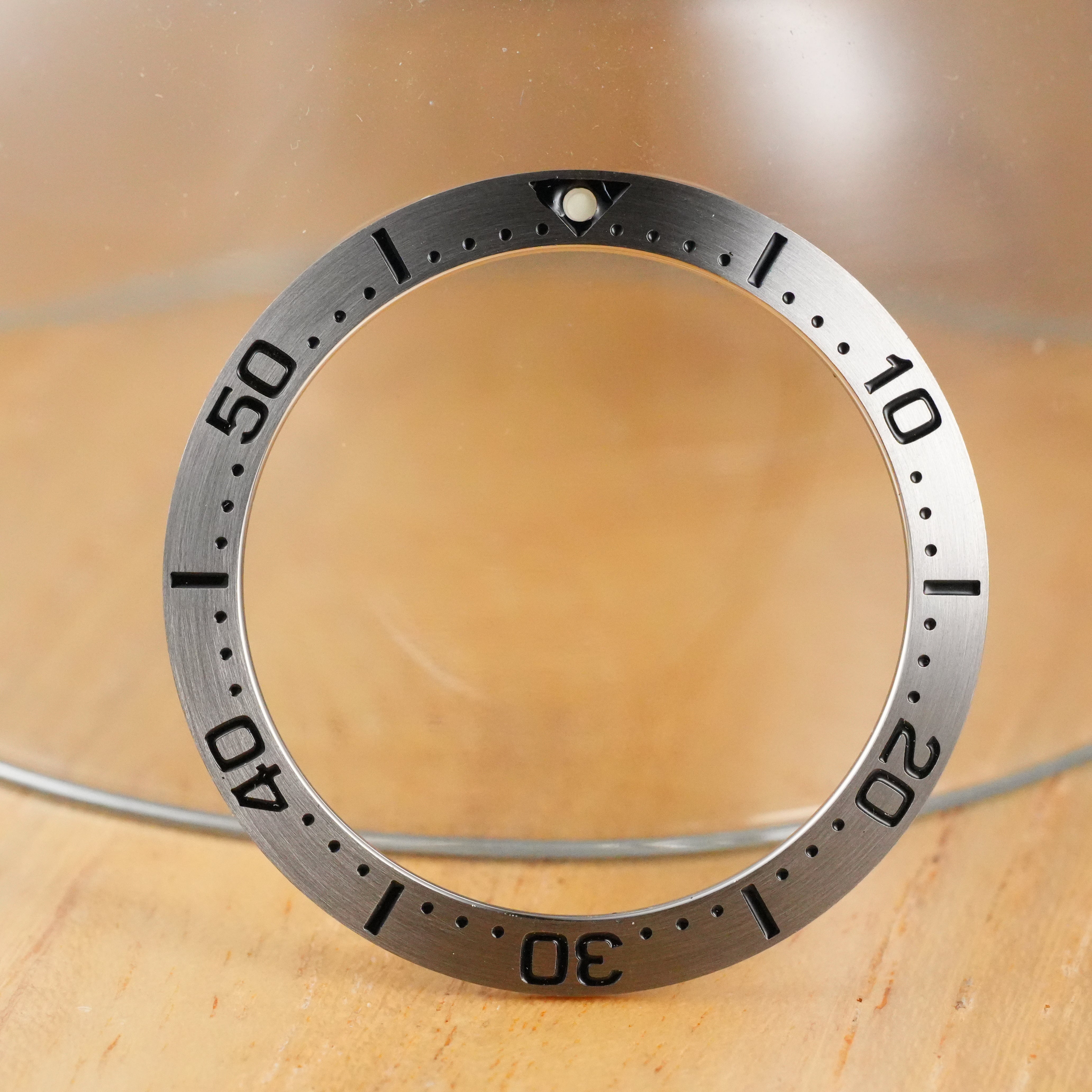 SEIKO 腕時計 18KT bezel Seiko SPB185: OEM Bezel Insert – WEEZMODS