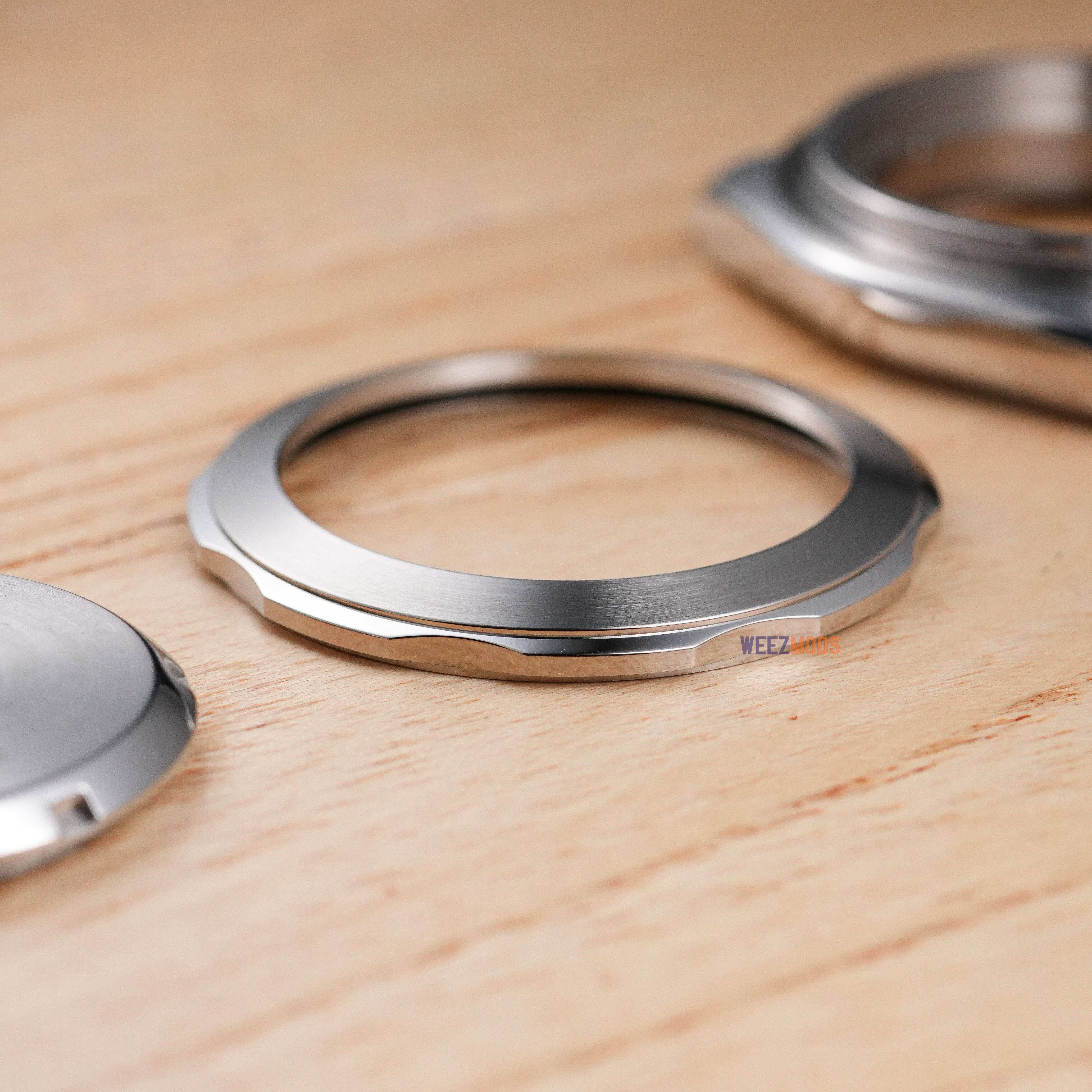 SKX007/SRPD Nautilus Bezel: Brushed Silver