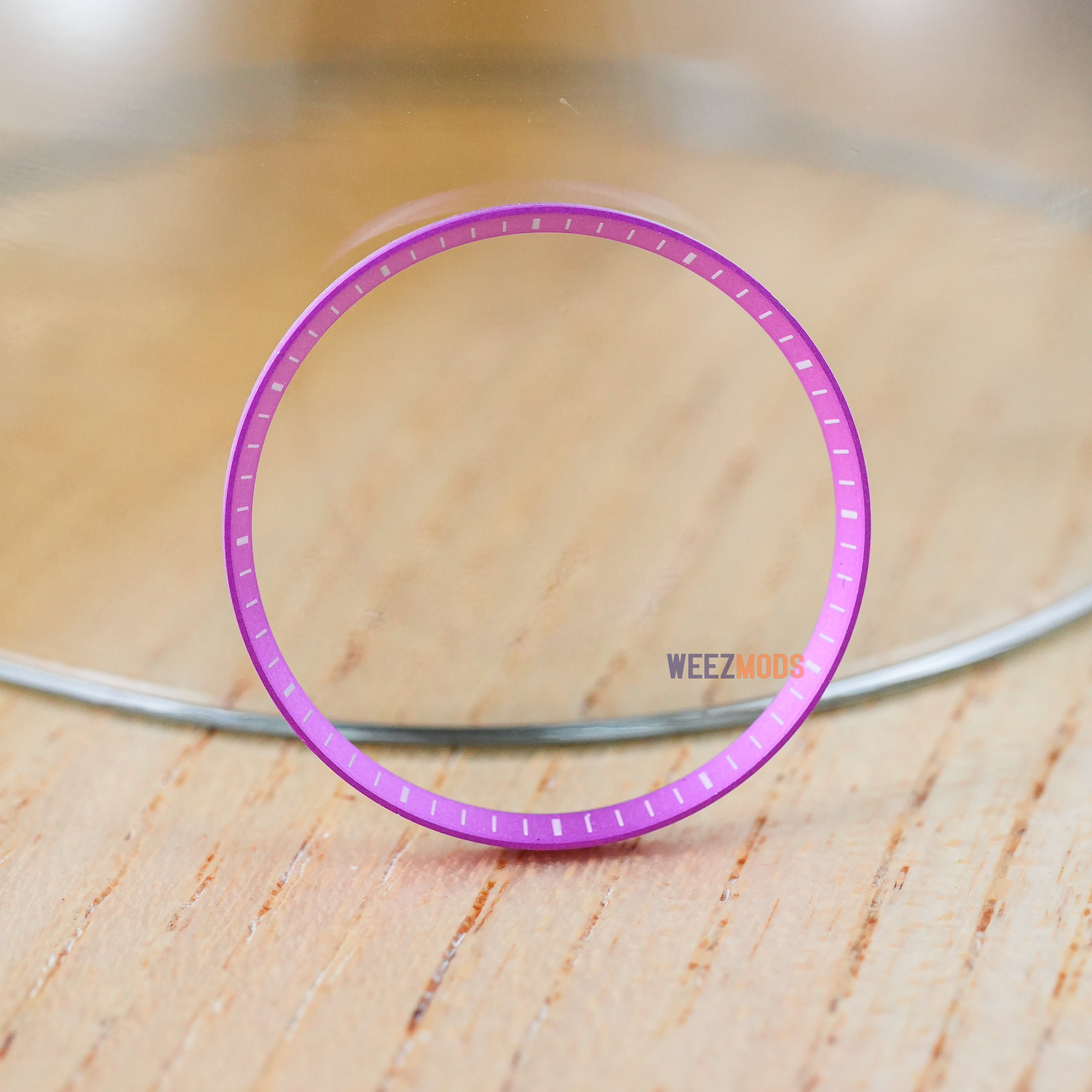 SKX007/SRPD Chapter Ring: Purple with White Markers