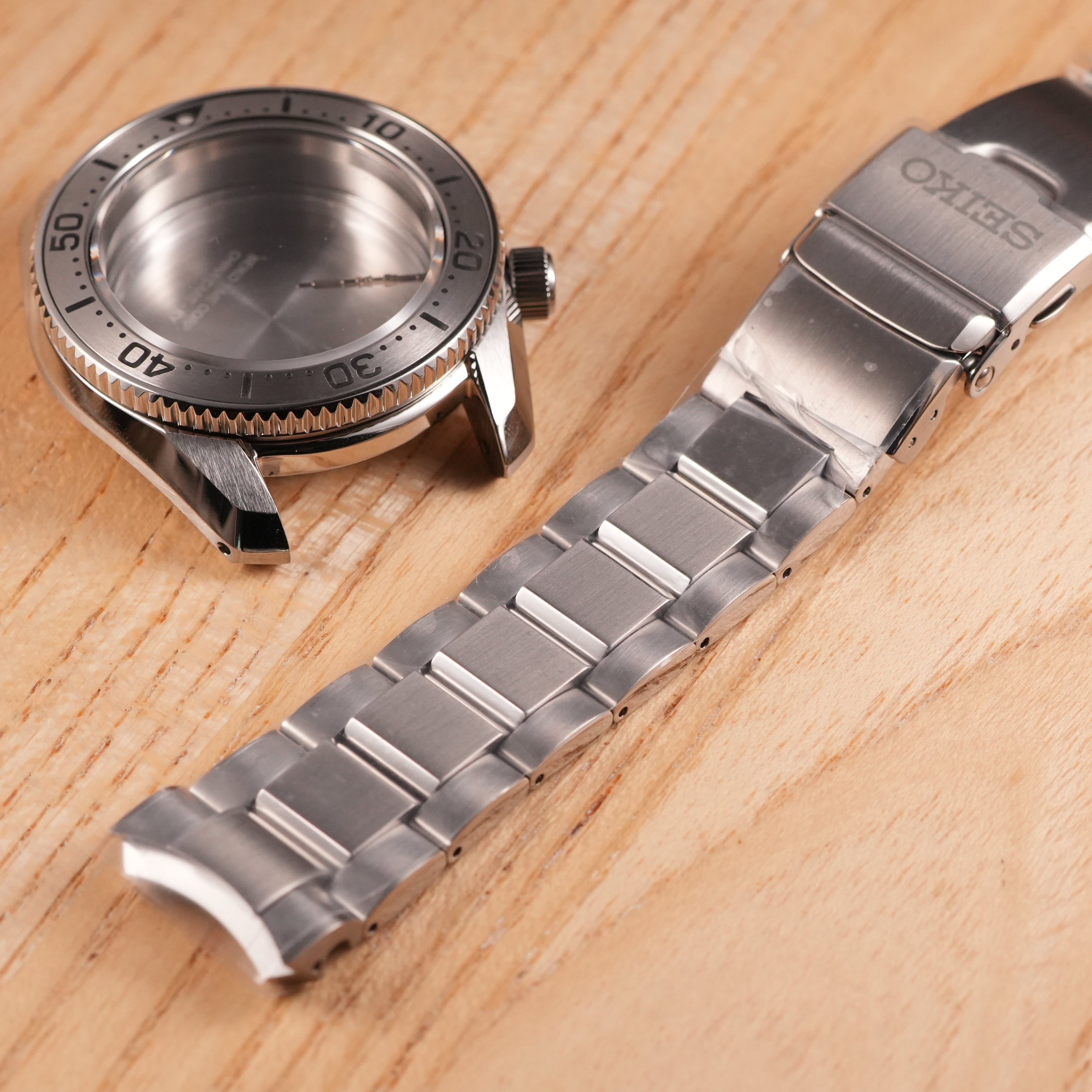 Seiko SPB: "MM200" OEM Silver Bracelet