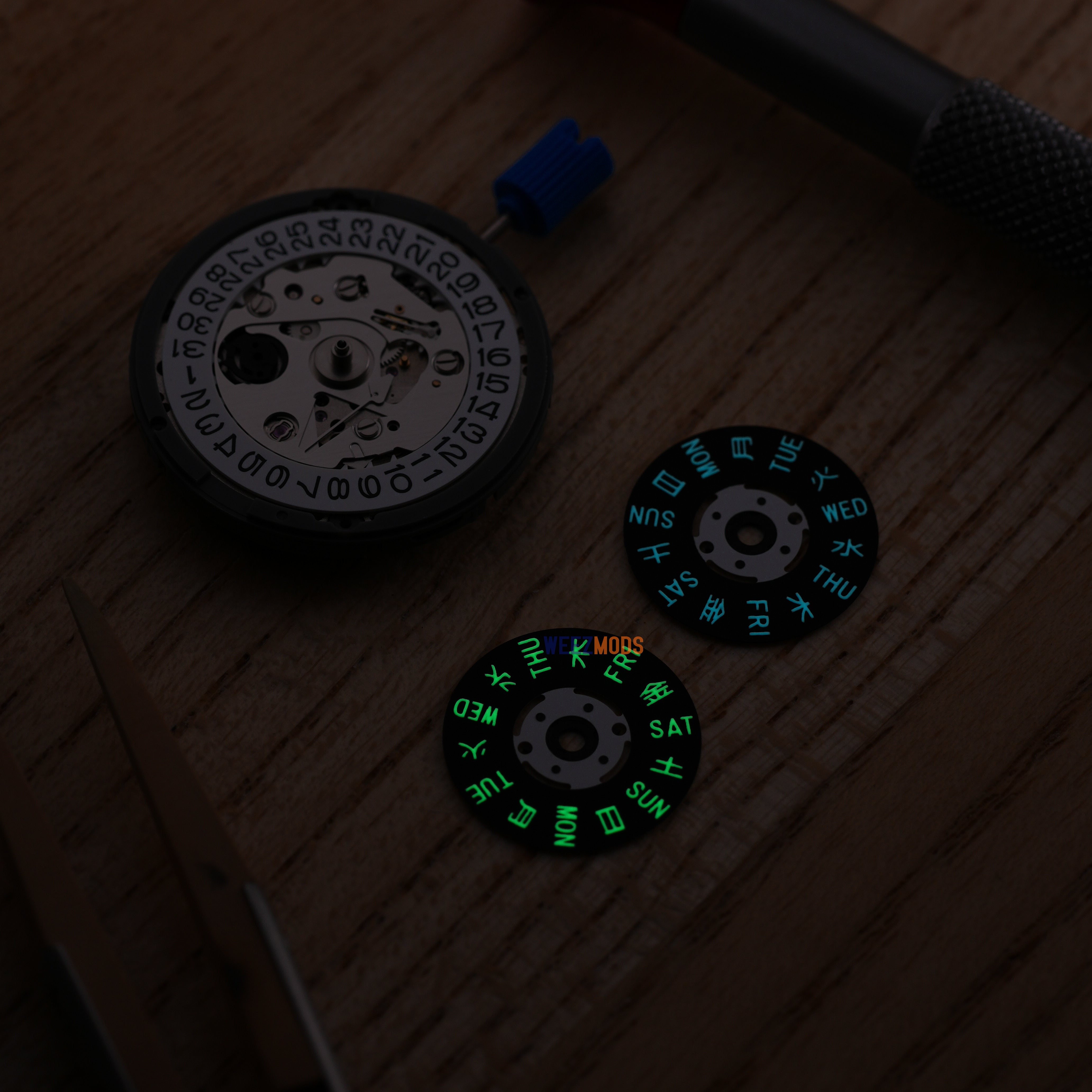 Kanji Black Day Wheel: 3:00 & 3:80 (Luminious)