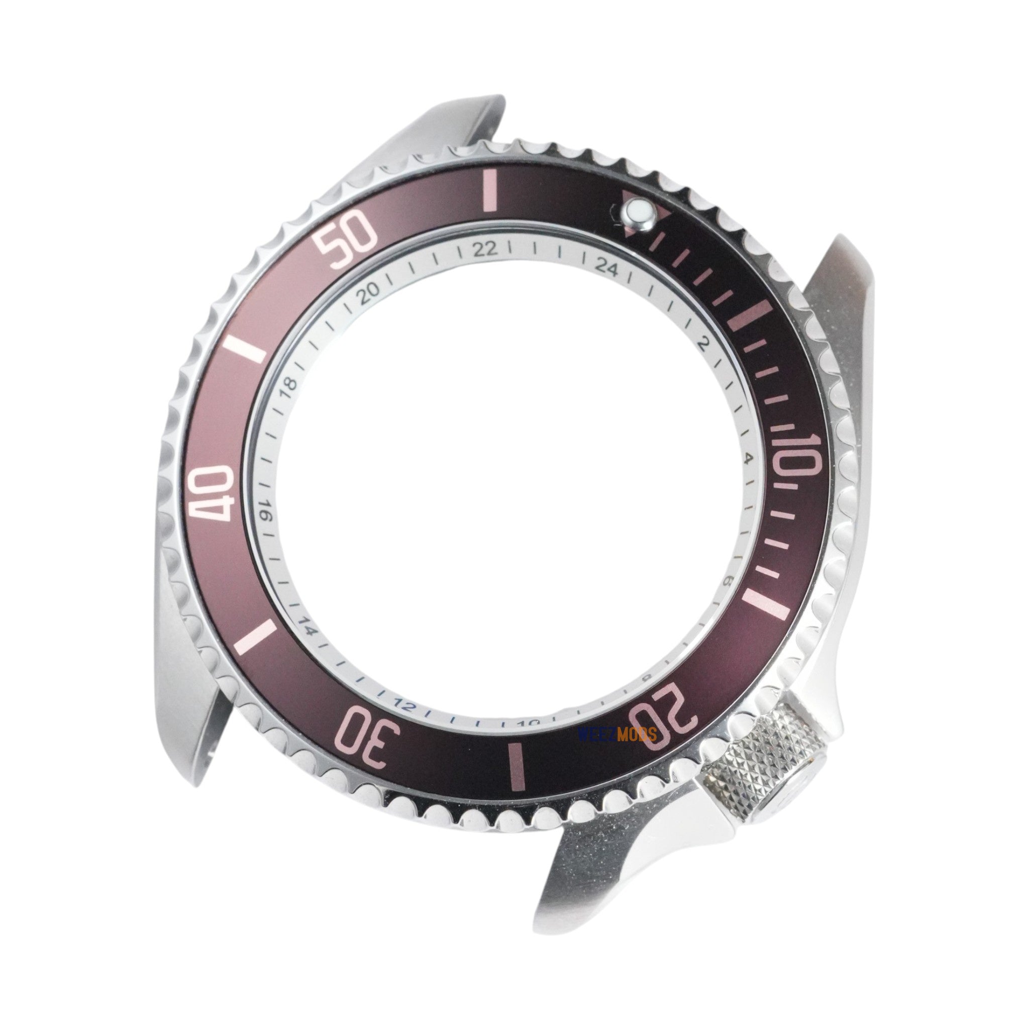 SKX007/SRPD Vintage Sub: Matte Brown in Rose Gold Markers (With Pip)
