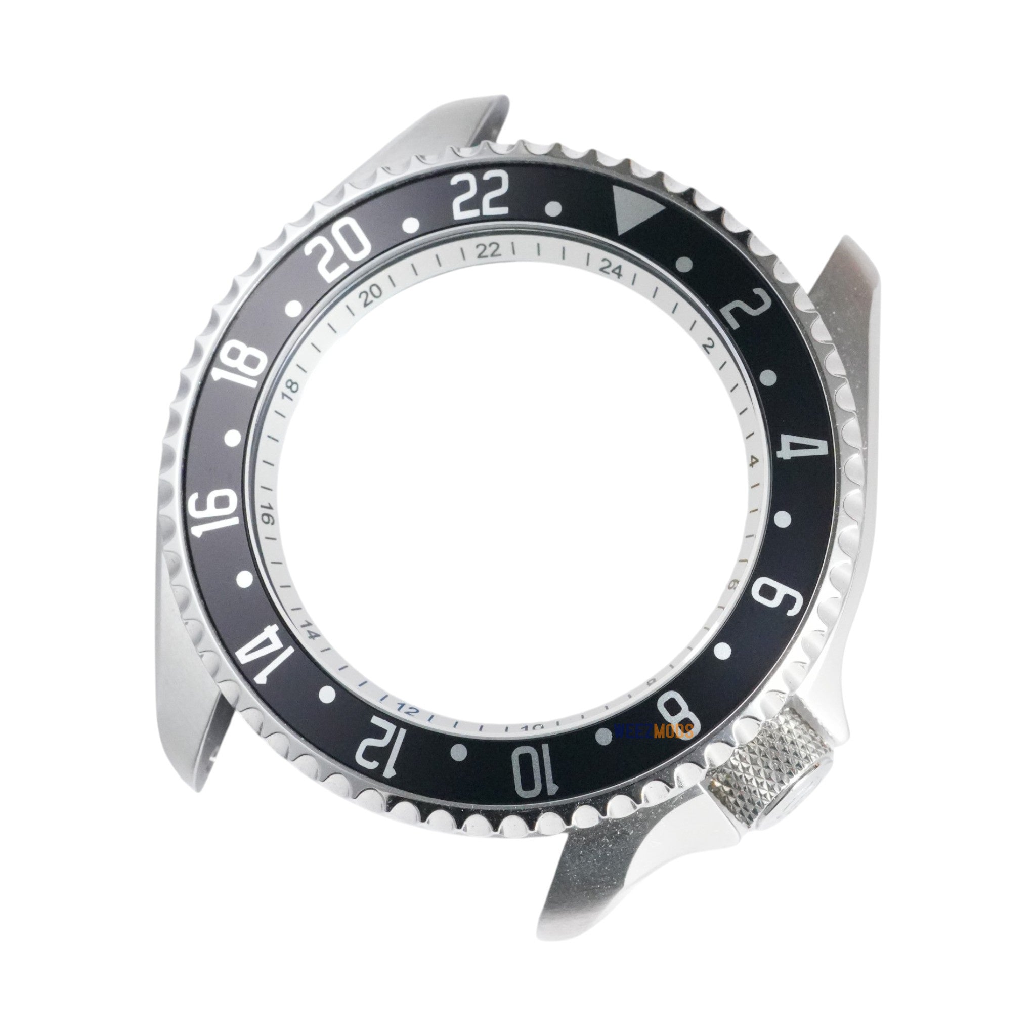 SKX007/SRPD Vintage GMT: Matte Black in Silver Markers