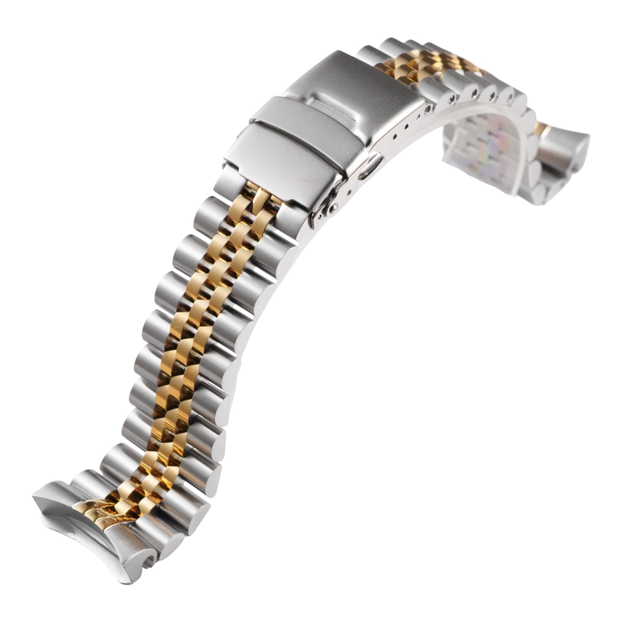 SKX007/SRPD Jubilee: Brushed Silver & Gold Bracelet