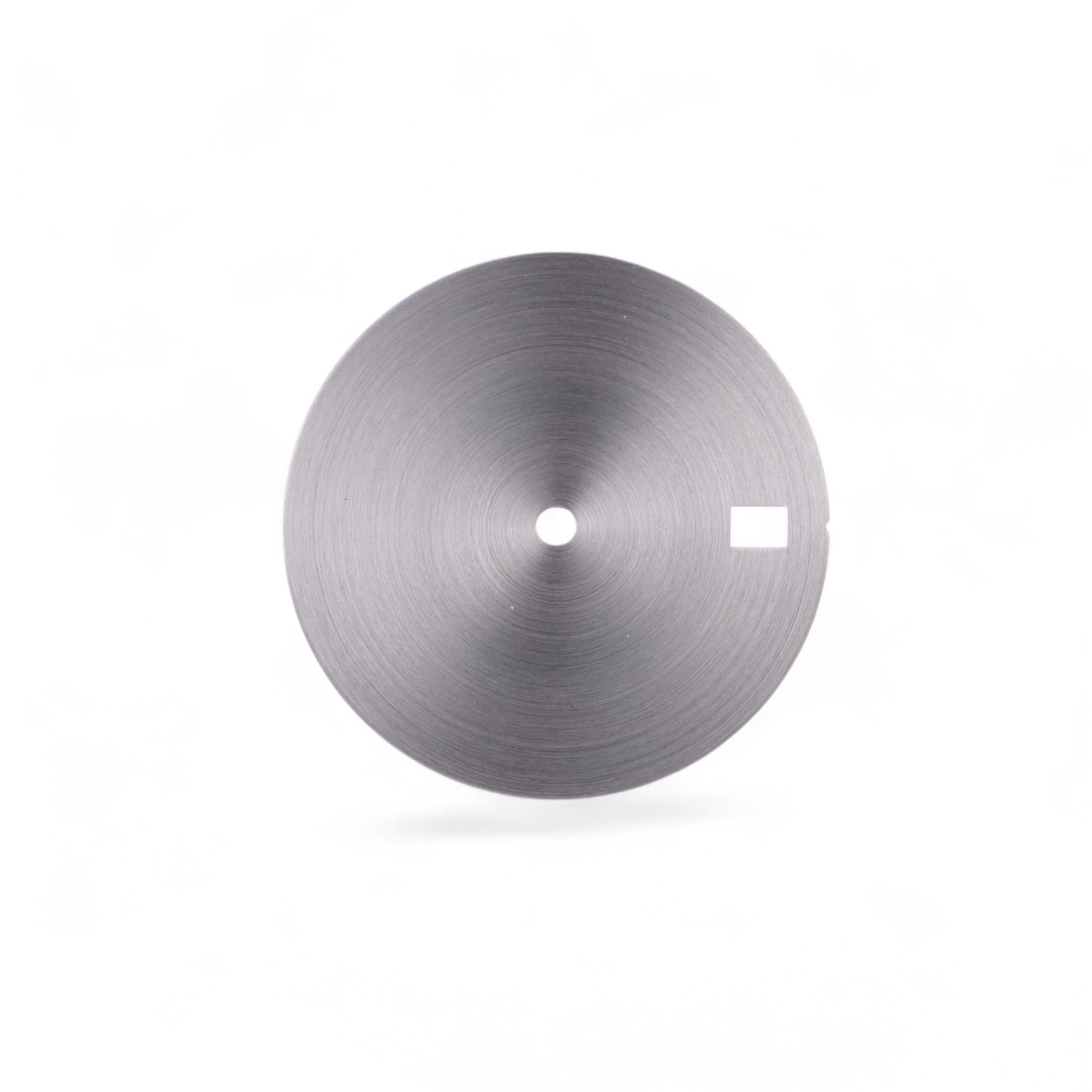 Date: Brushed Silver Radial