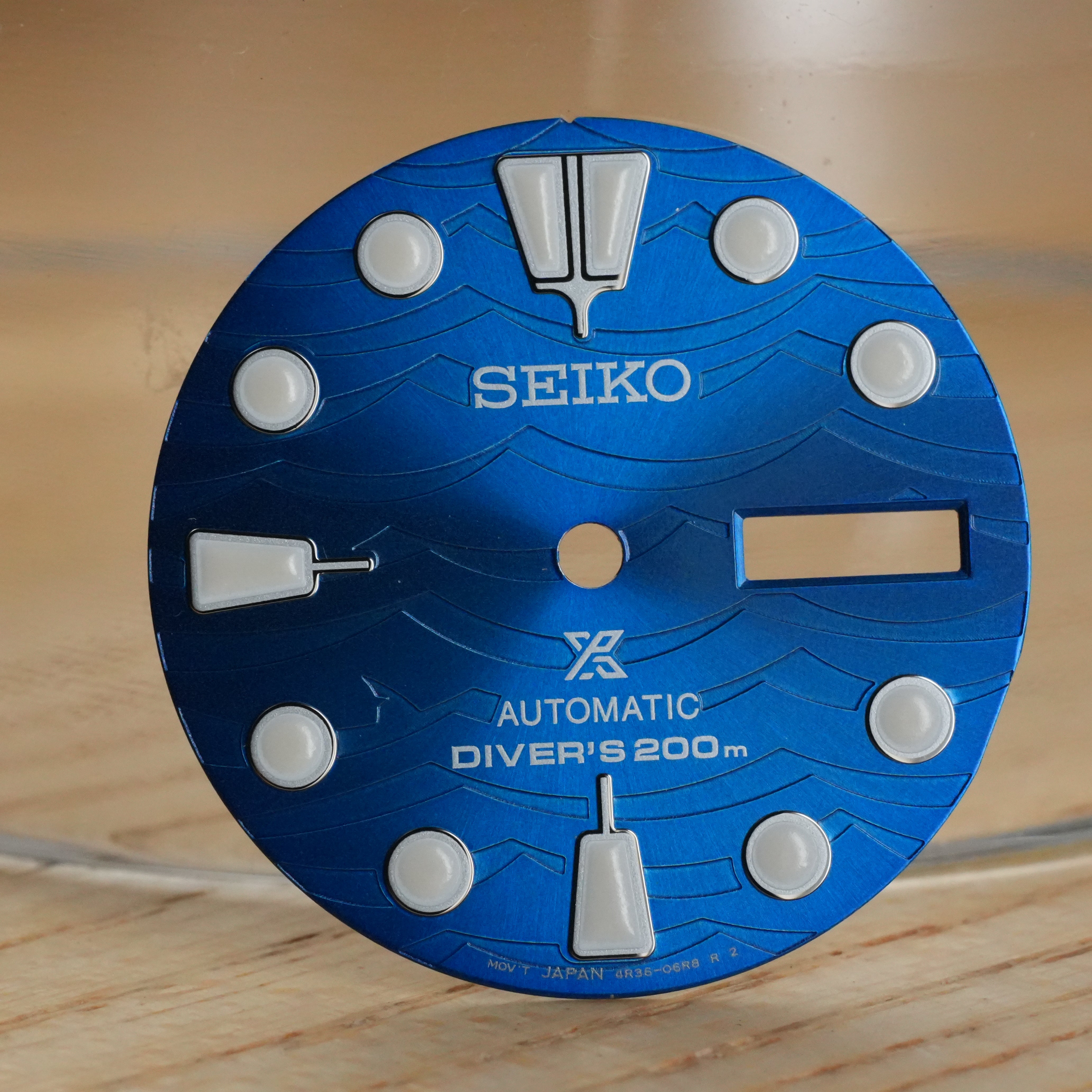 Seiko SRPD21 "Turtle" Save The Ocean OEM Dial