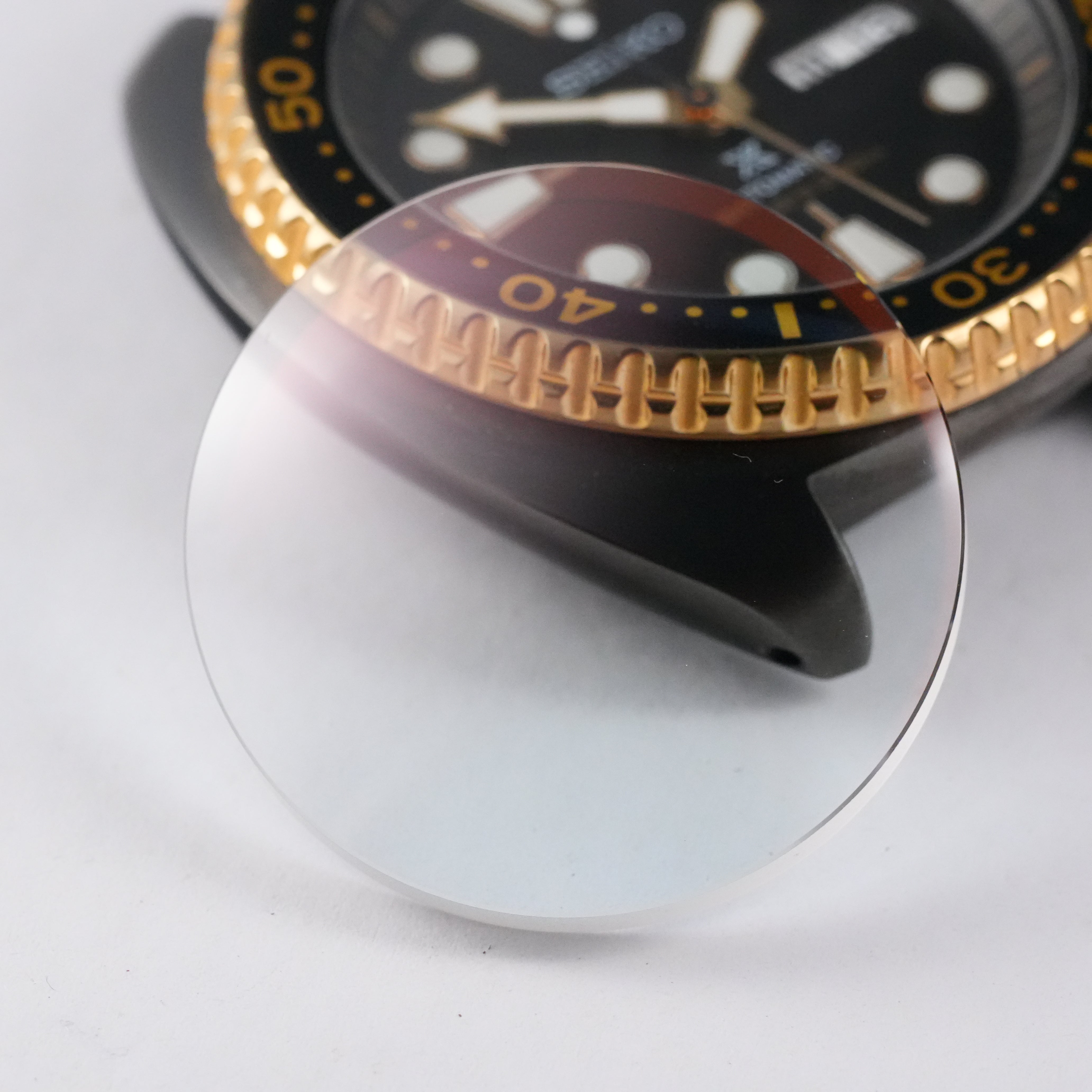 Turtle: Double Dome Sapphire Crystal