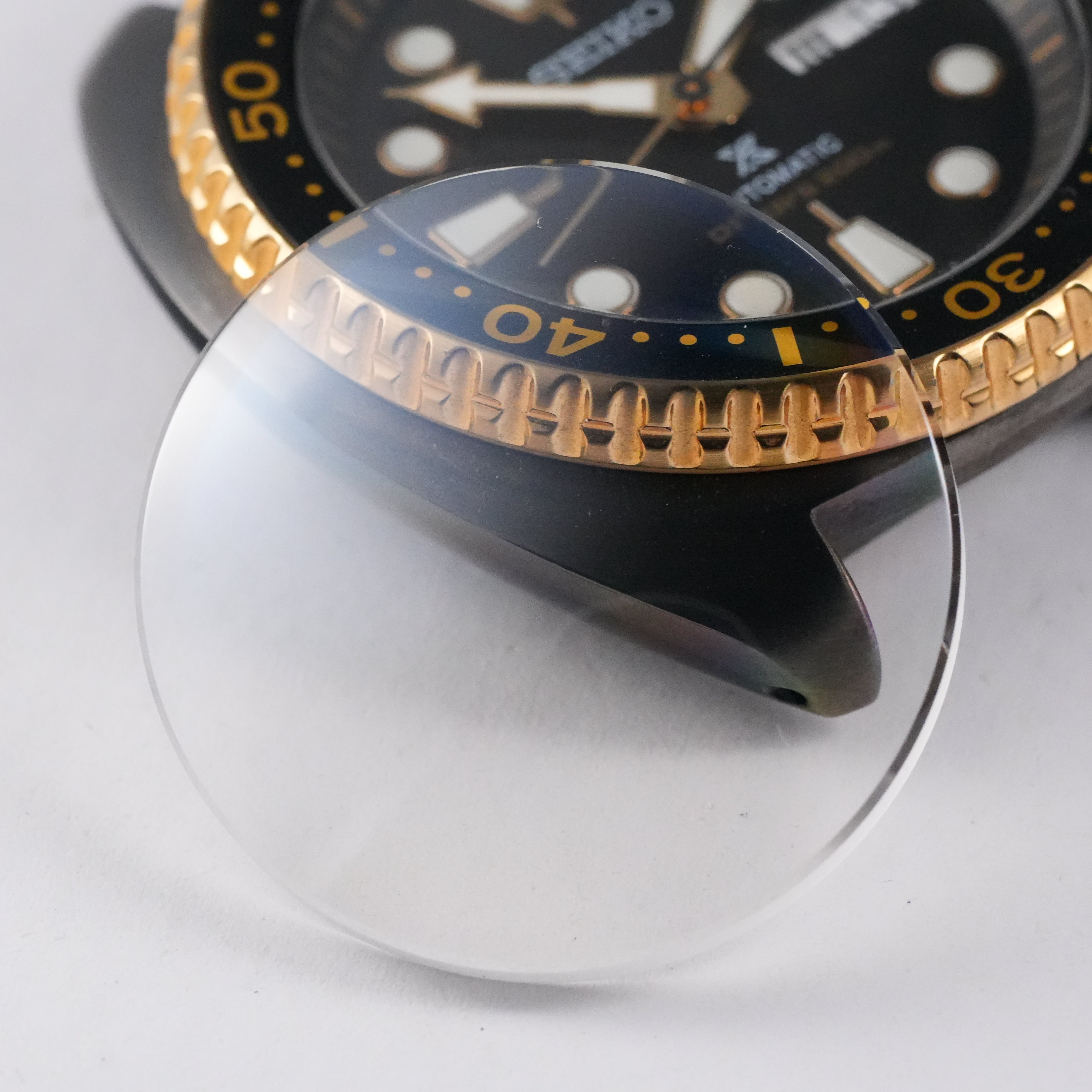 Turtle: Double Dome Sapphire Crystal