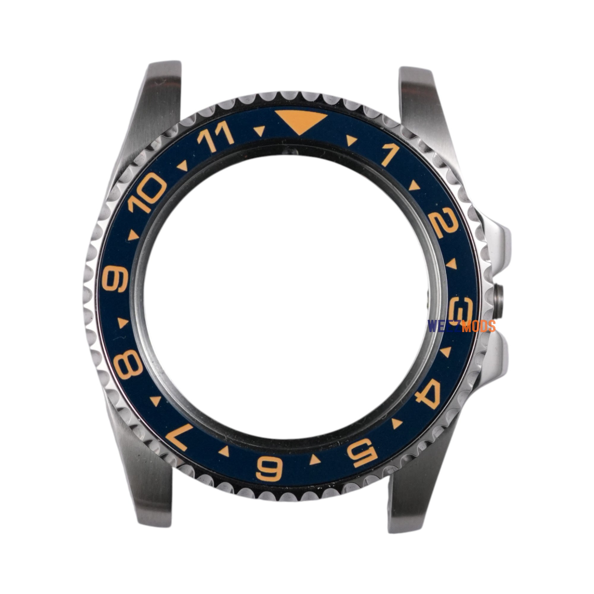 SKX007/SRPD Flat: Blue with Yellow Gold Markers