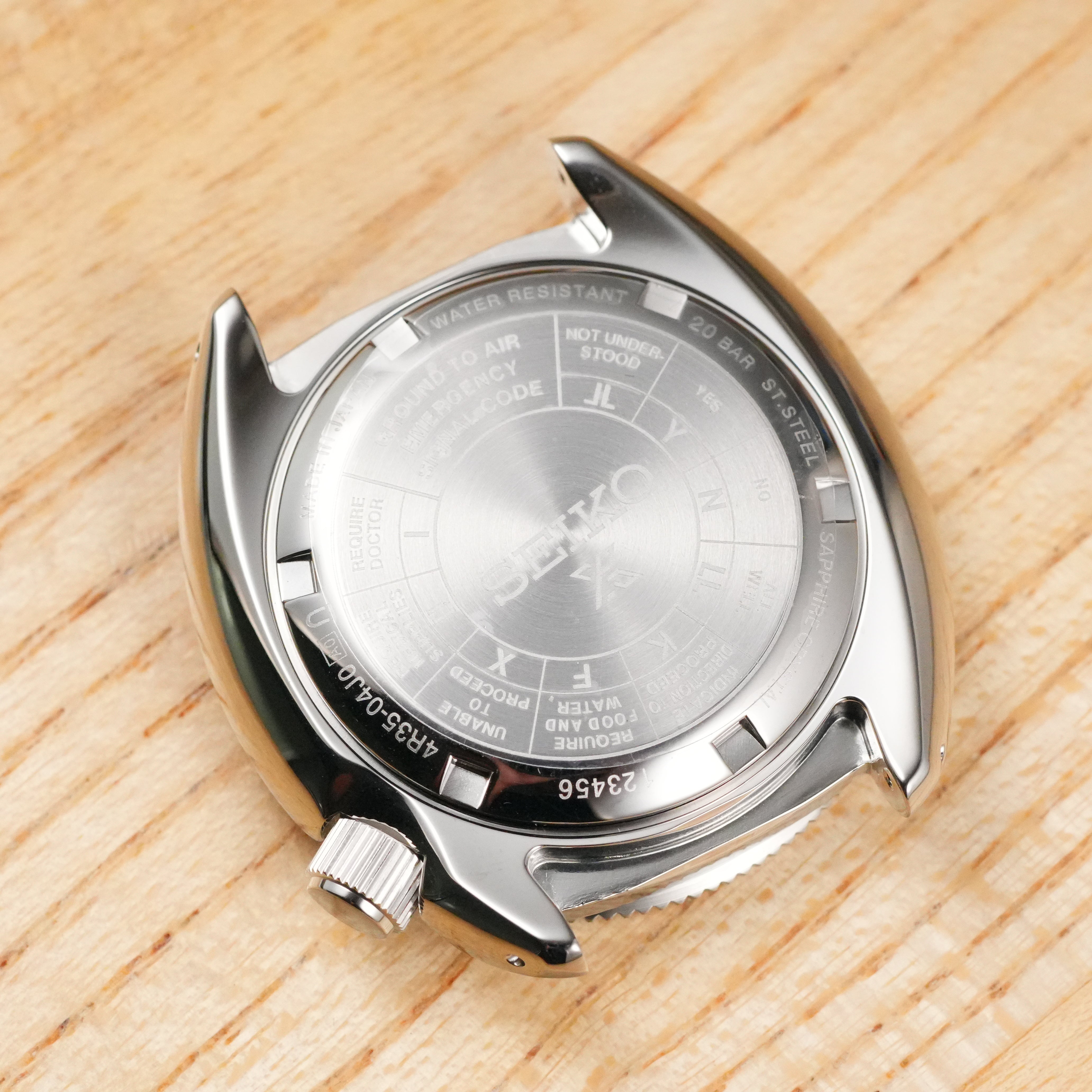 Seiko SRPG13: Land Tortoise OEM Case