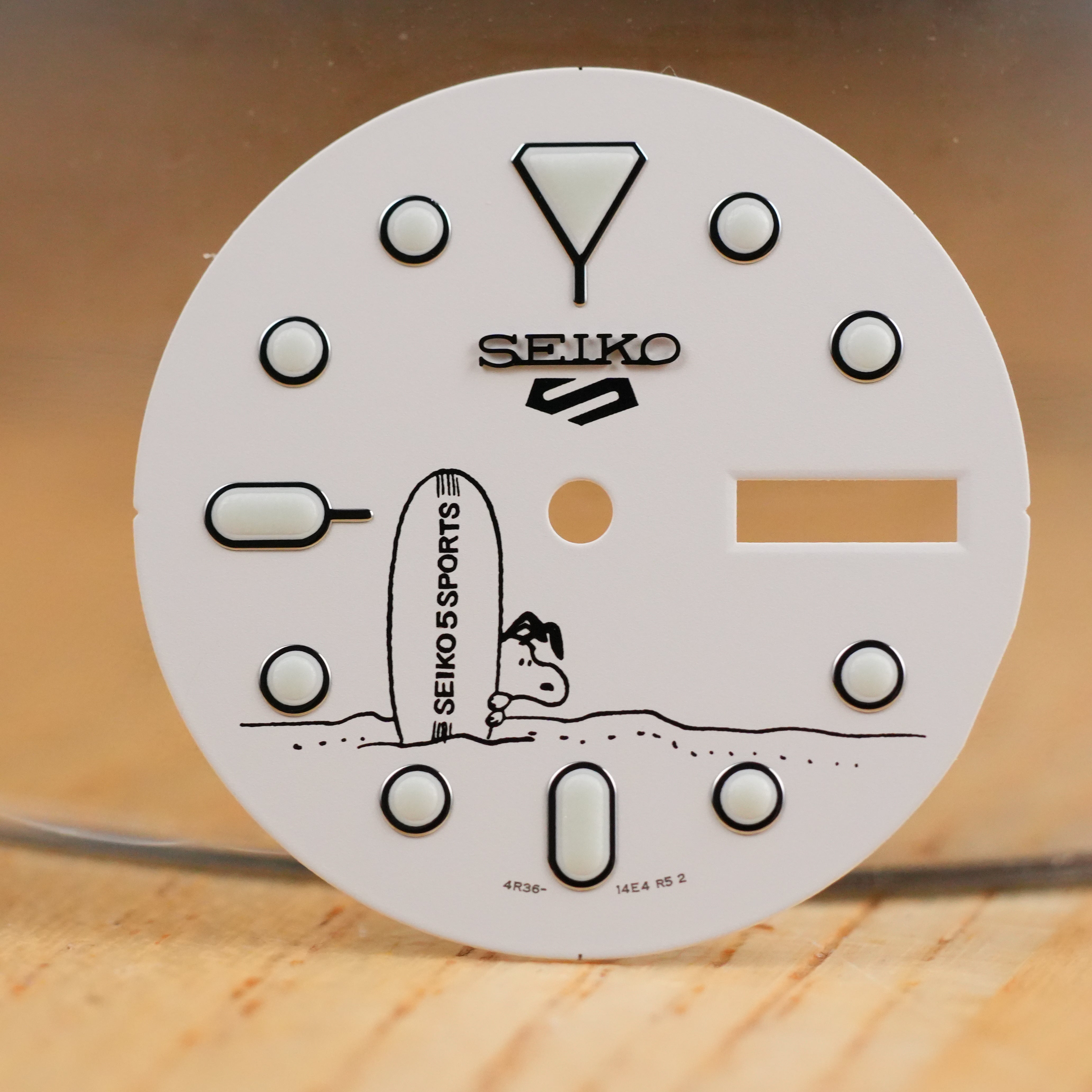 Seiko SRPK25 "Snoopy" OEM Dial