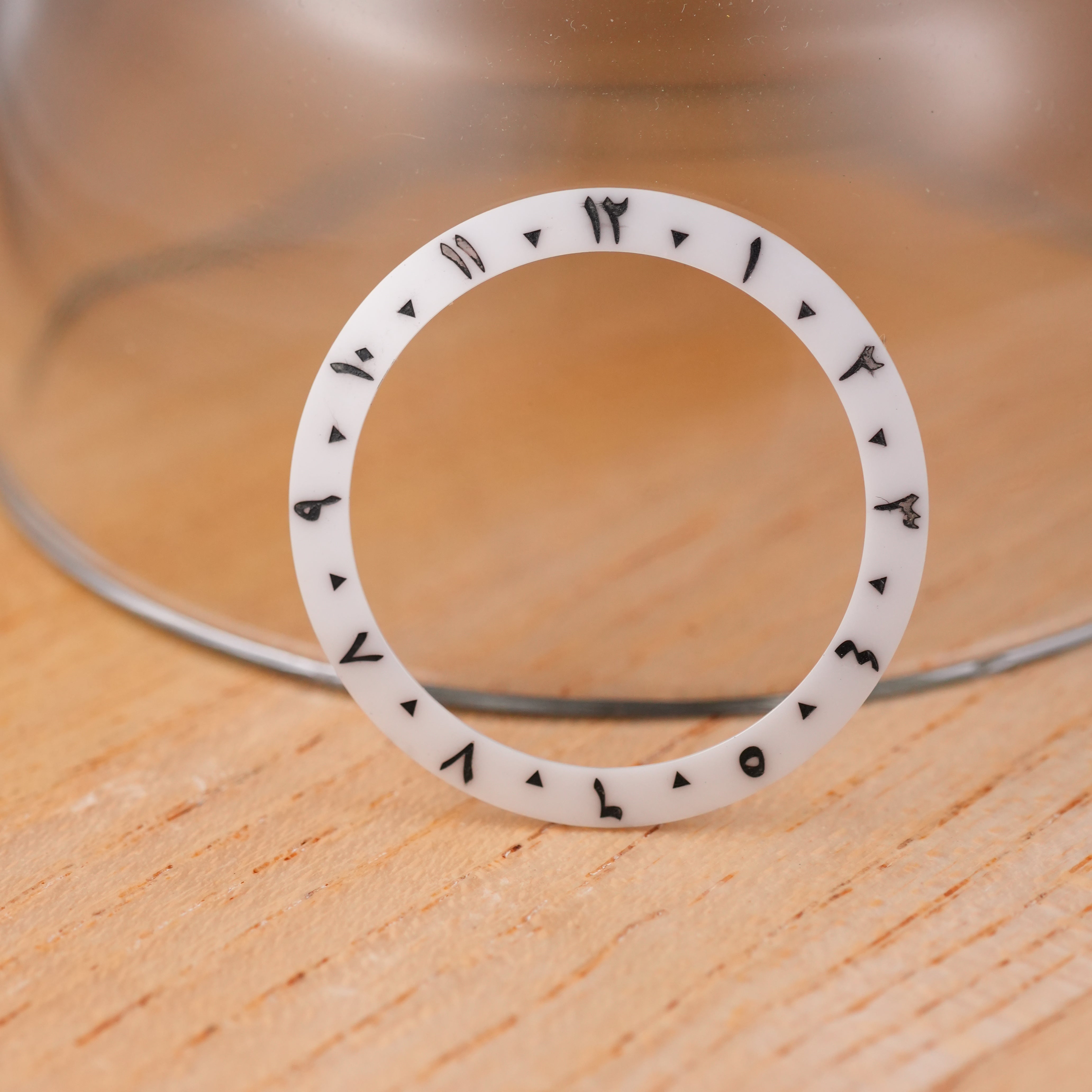 SKX007/SRPD Arabic: White in Black Markers