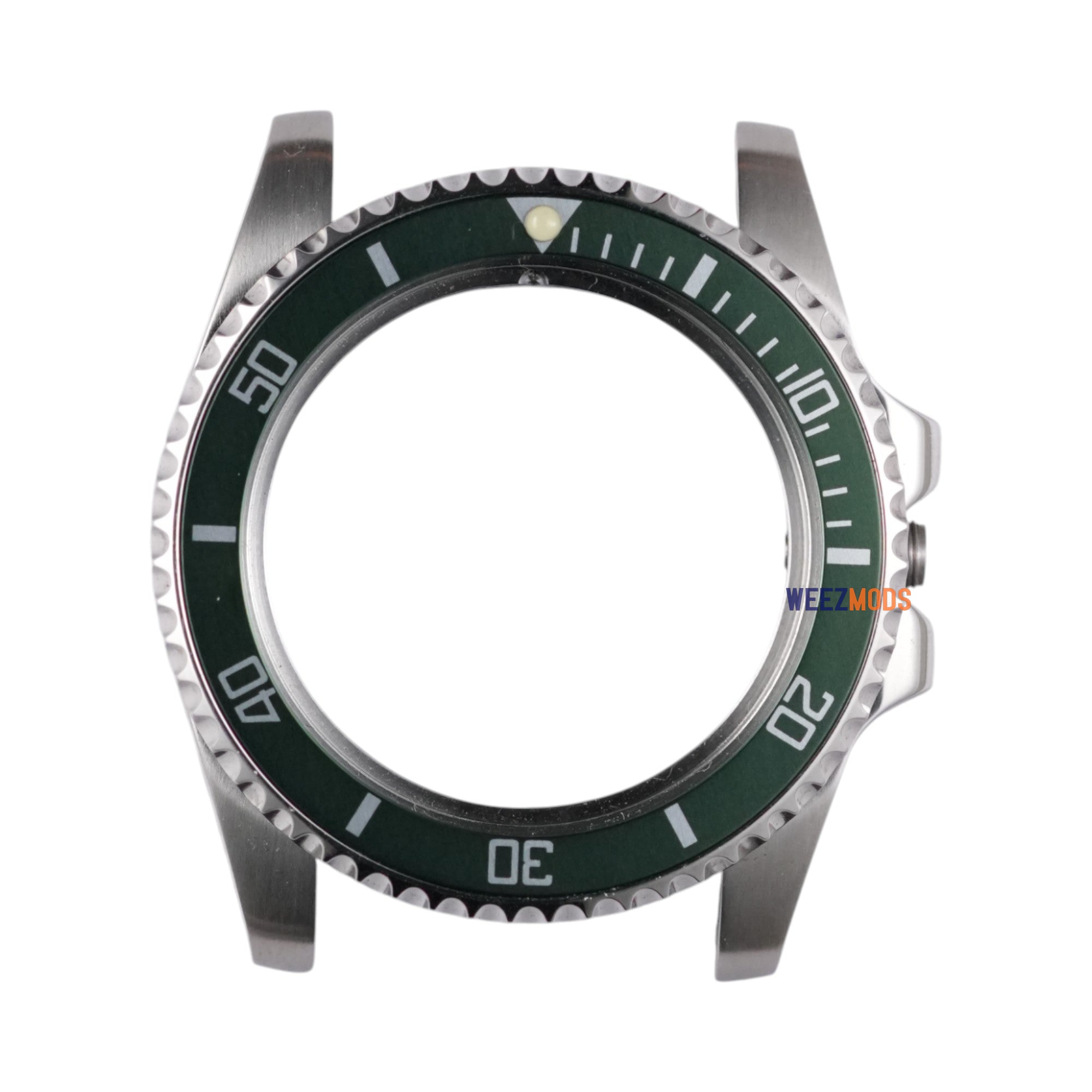 SKX007/SRPD Flat: Olive Green in Silver Numerals