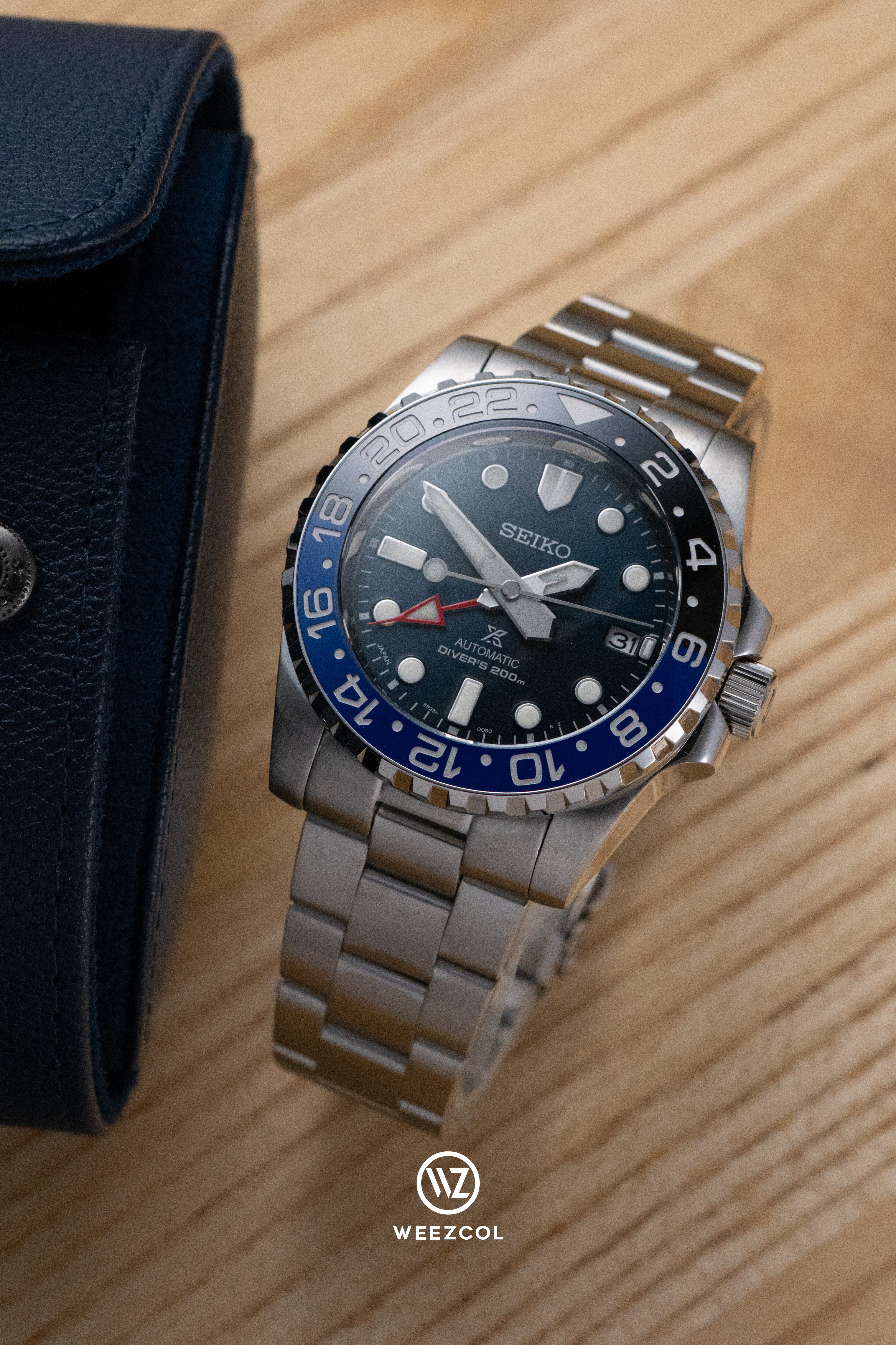 Seiko SPB187: GMT 'Batman' Submariner