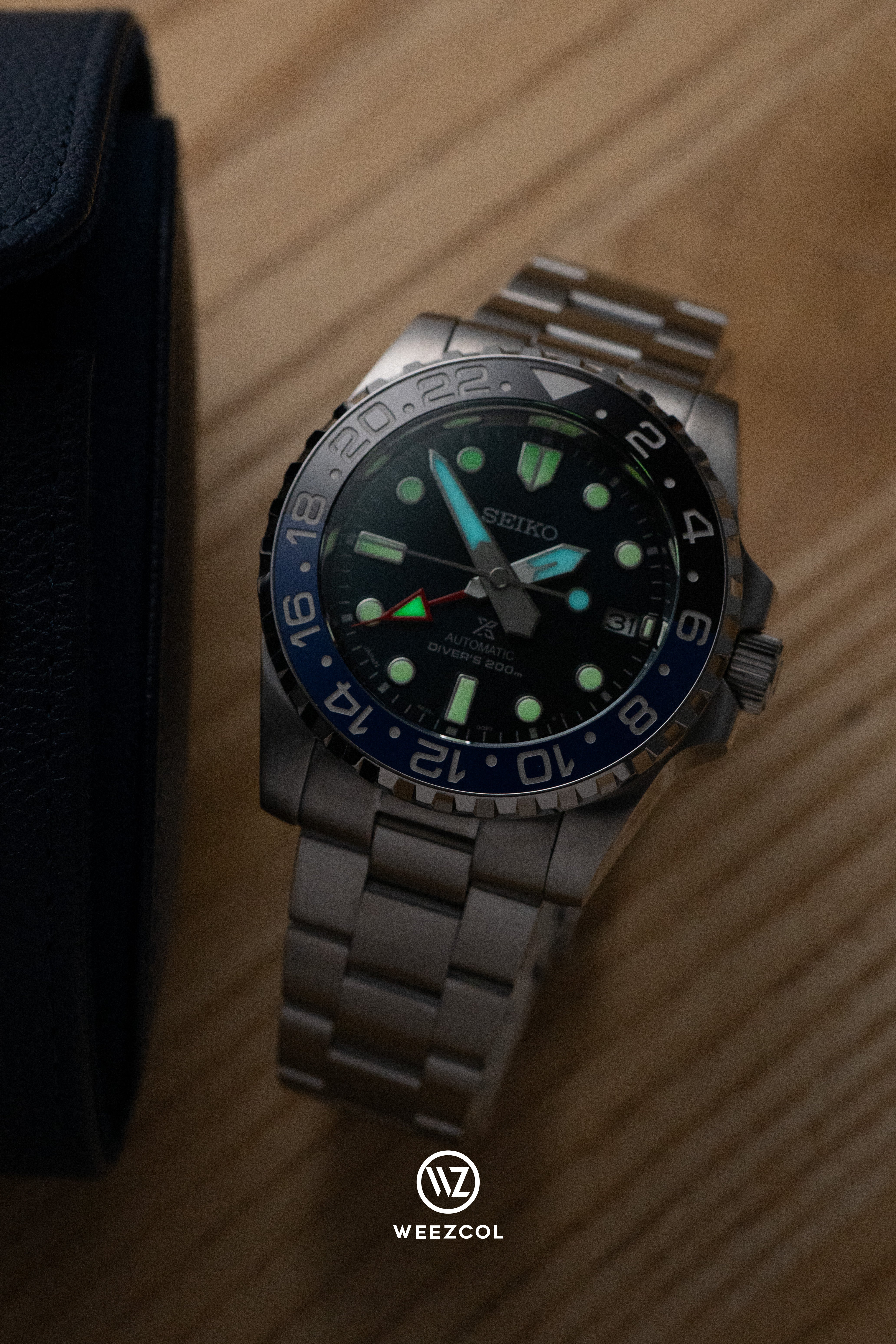 Seiko SPB187: GMT 'Batman' Submariner