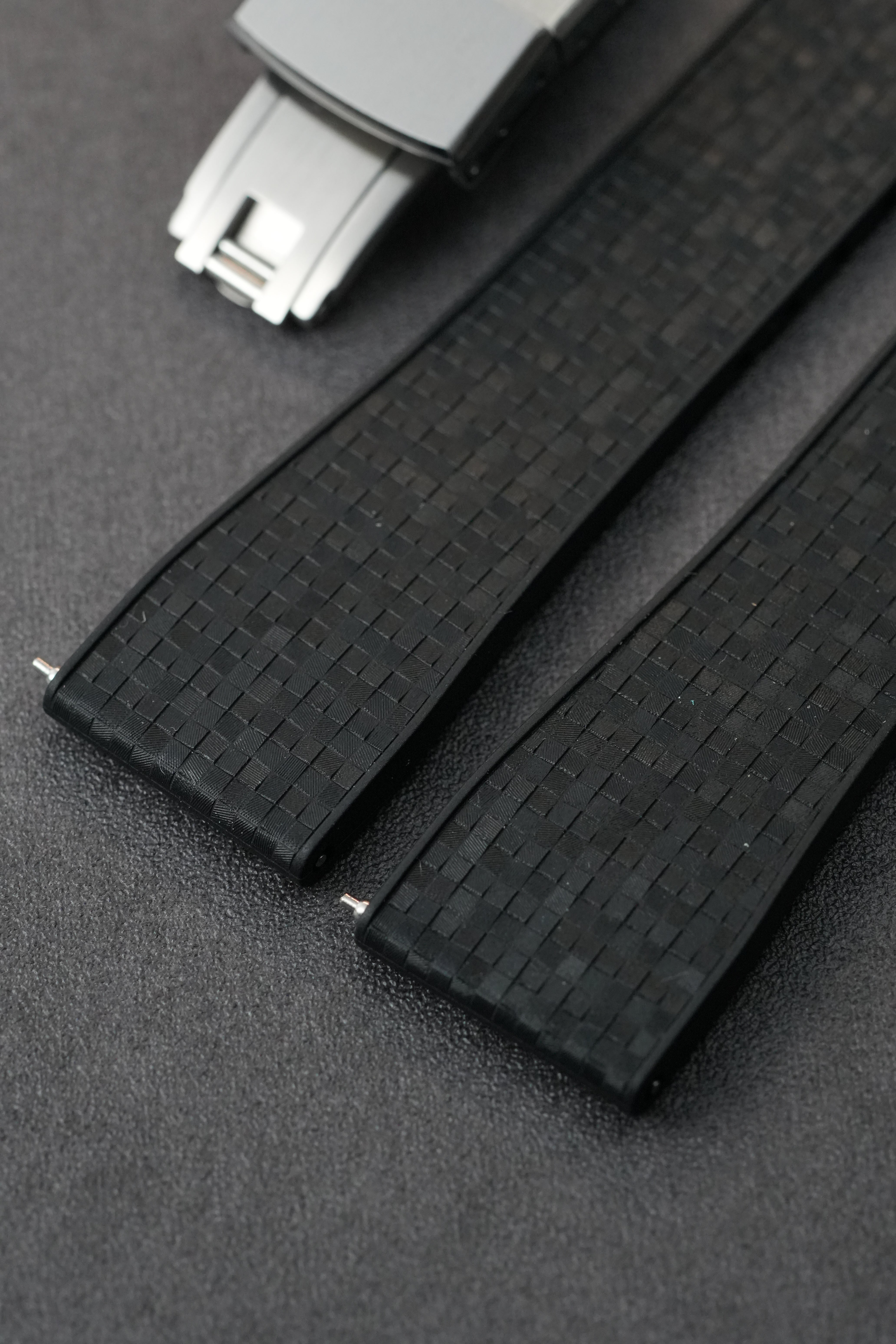 Black Mosaic: CTS Rubber Strap