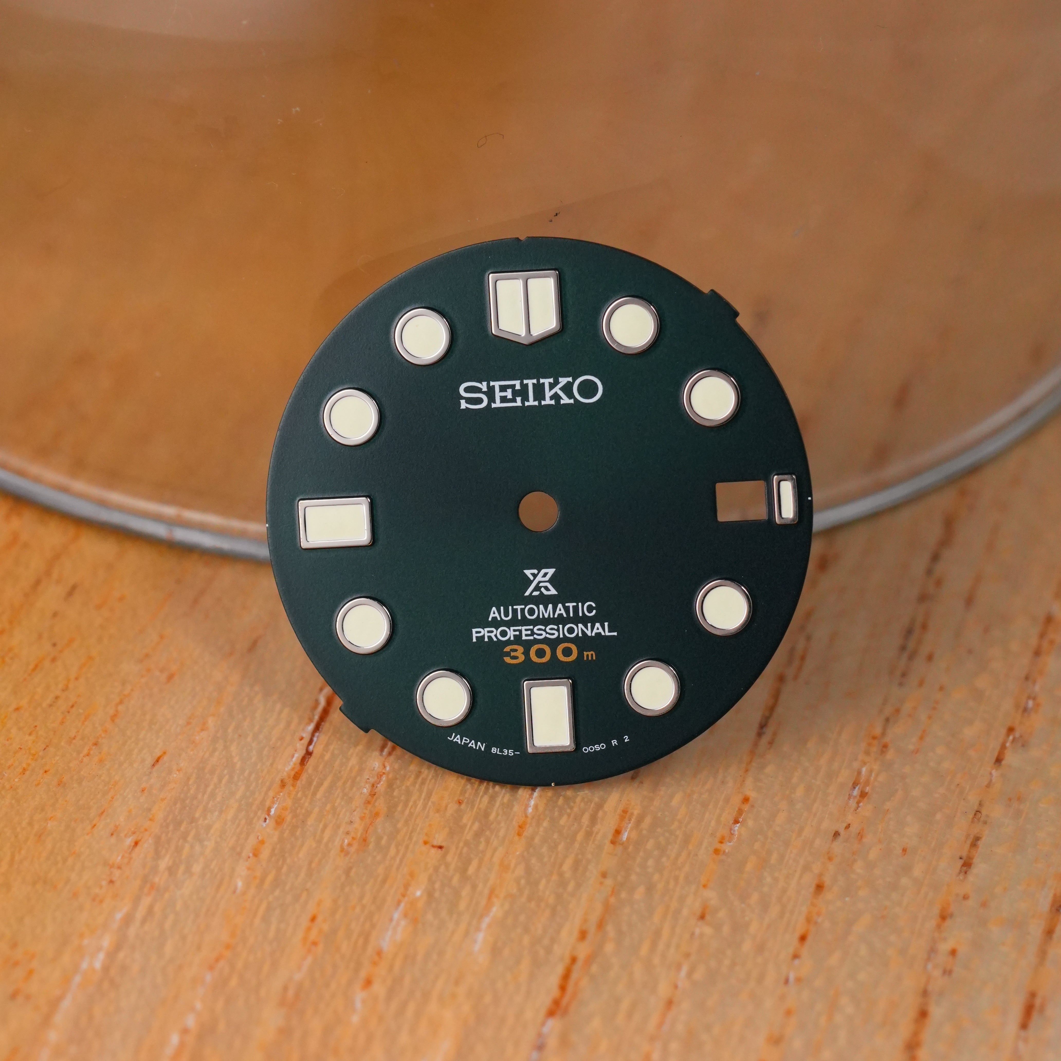 Seiko SLA047 "MM300 Island Green" OEM Dial