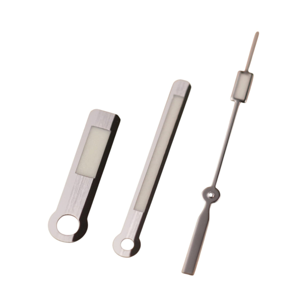 SJE MM300: Brushed Silver Hands