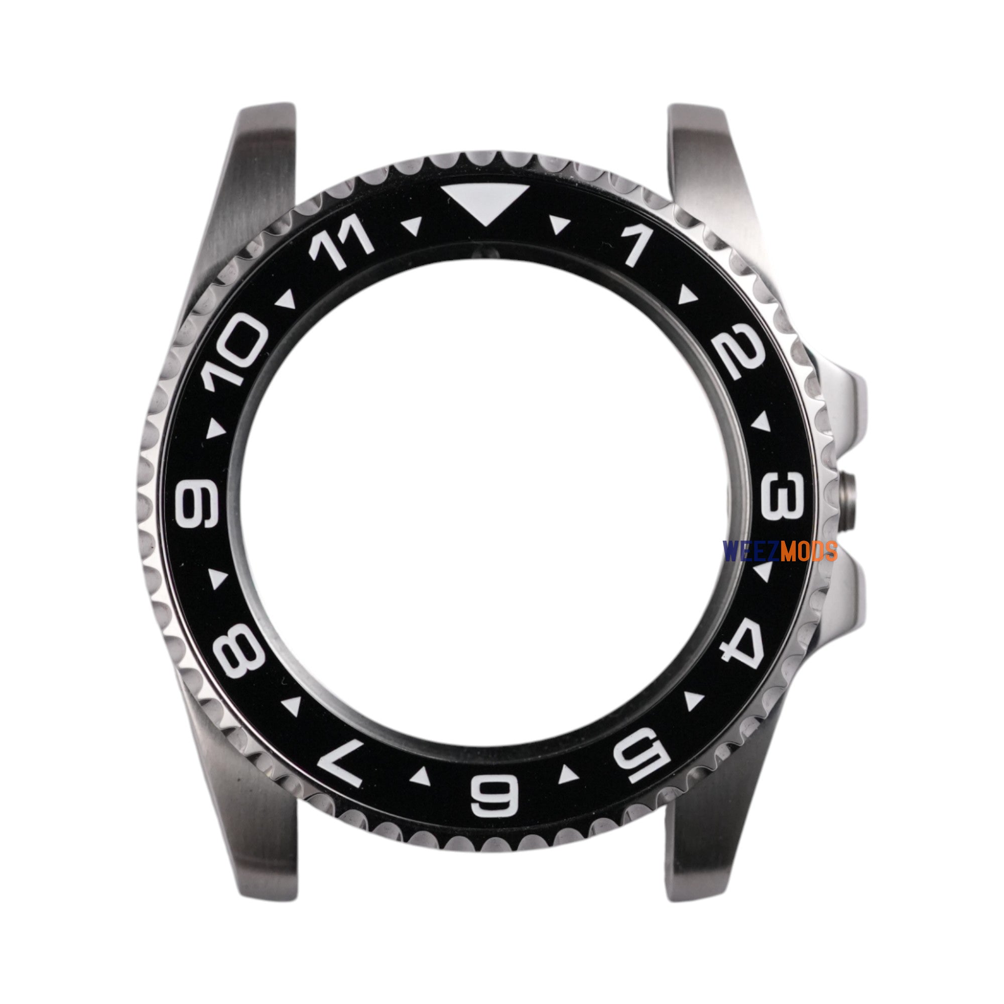 SKX007/SRPD Dual-Time Flat: Black with White Markers