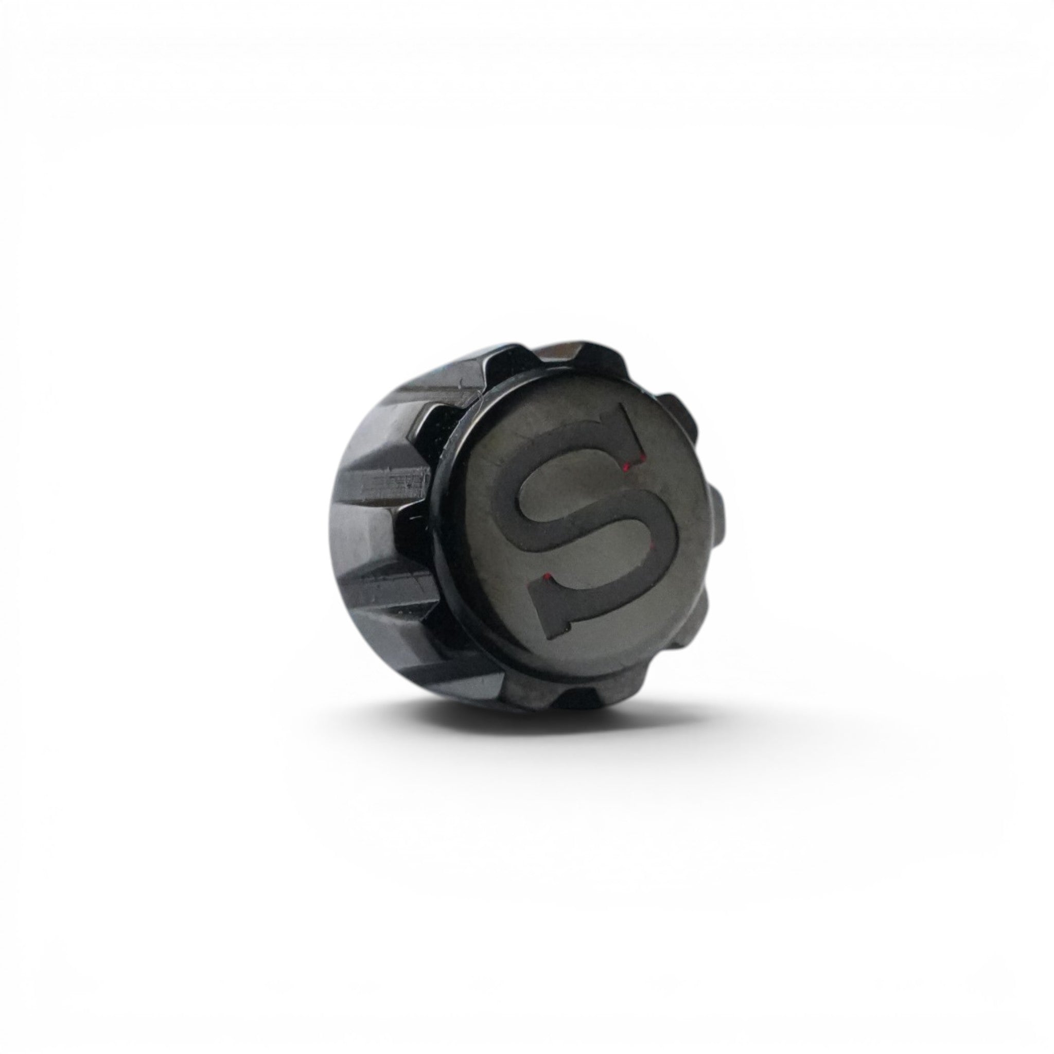 SKX007 Diamond Crown: Polished Black with S