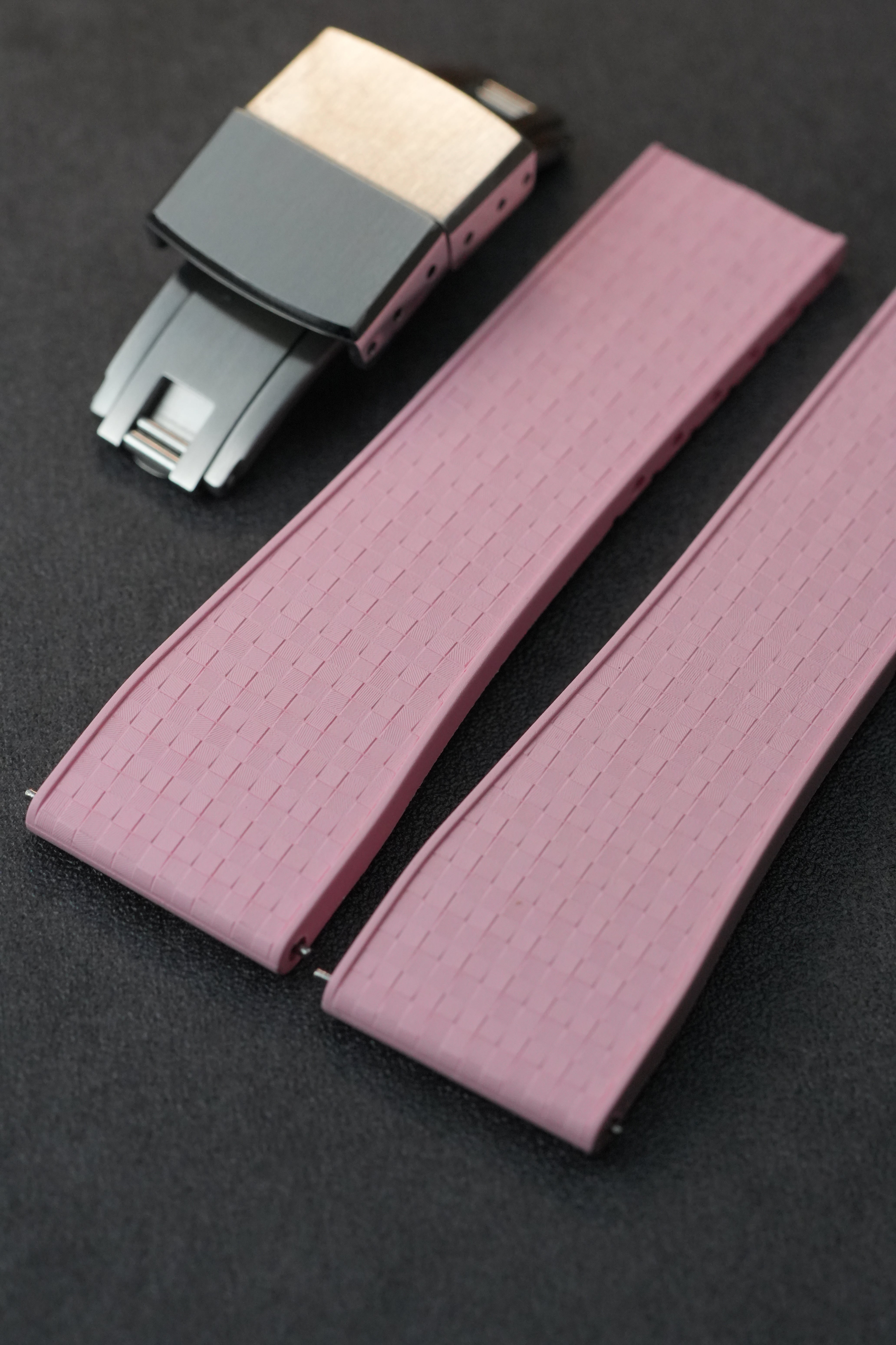 Pink Mosaic: CTS Rubber Strap