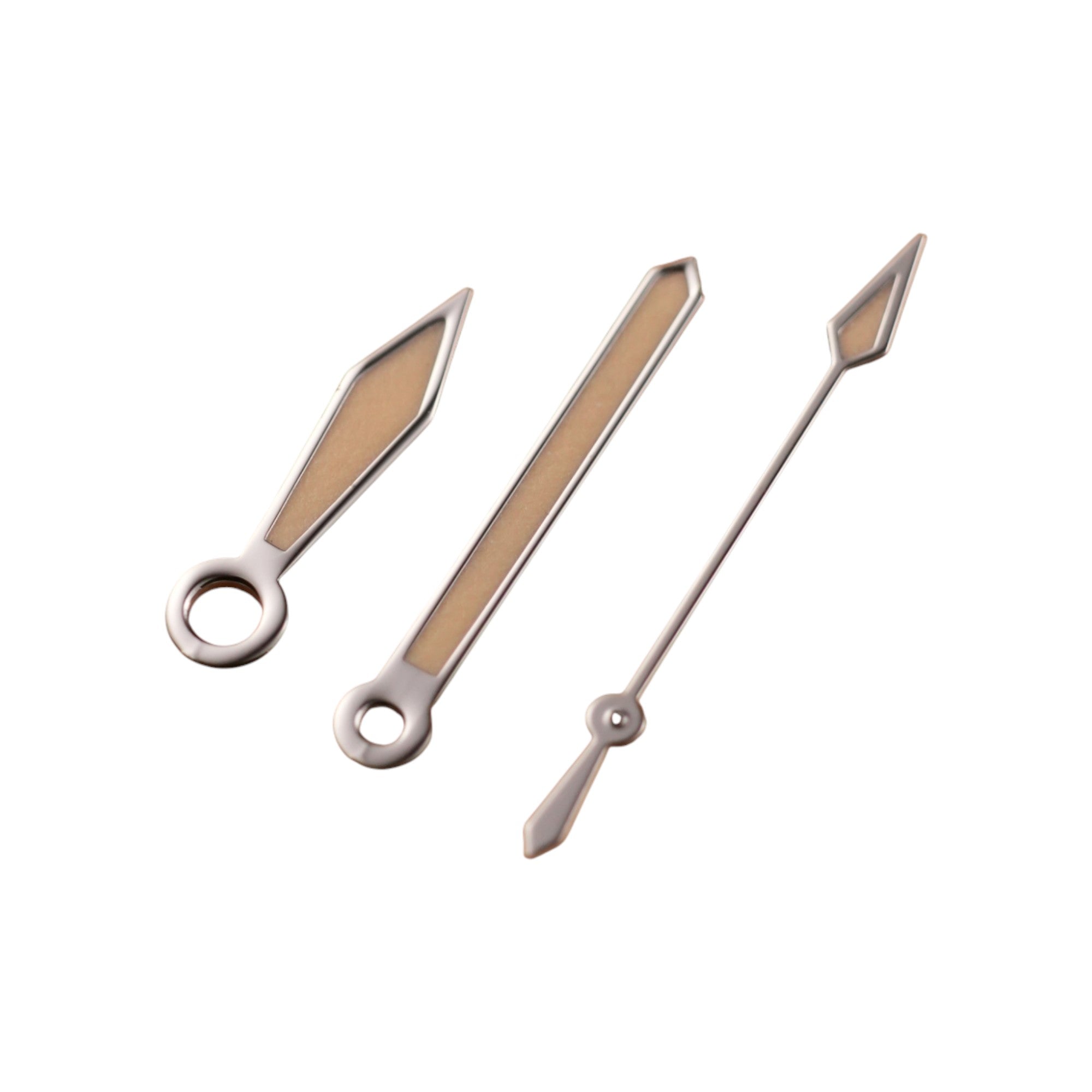 Pilot: Polished Silver Hands with Patina