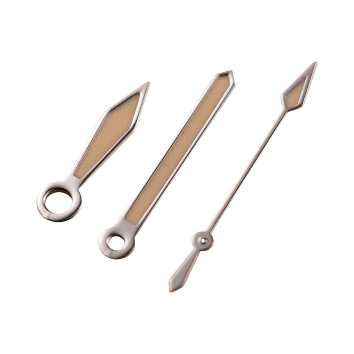 Pilot: Polished Silver Hands with Patina