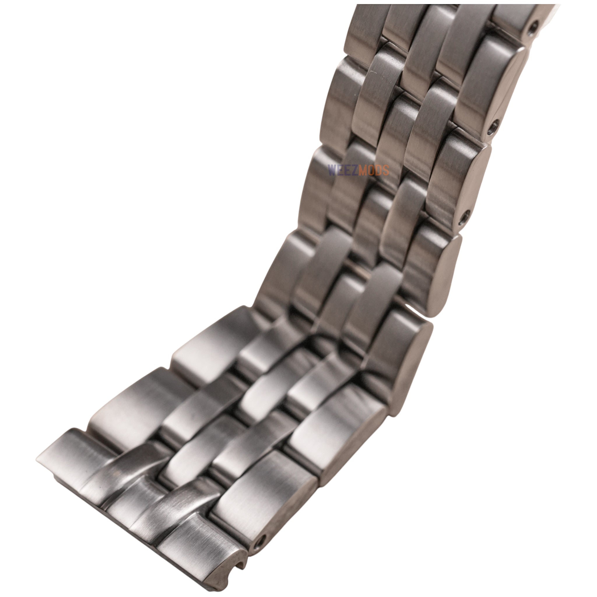 SKX007 Mini Turtle: Beads Brushed Silver Bracelet