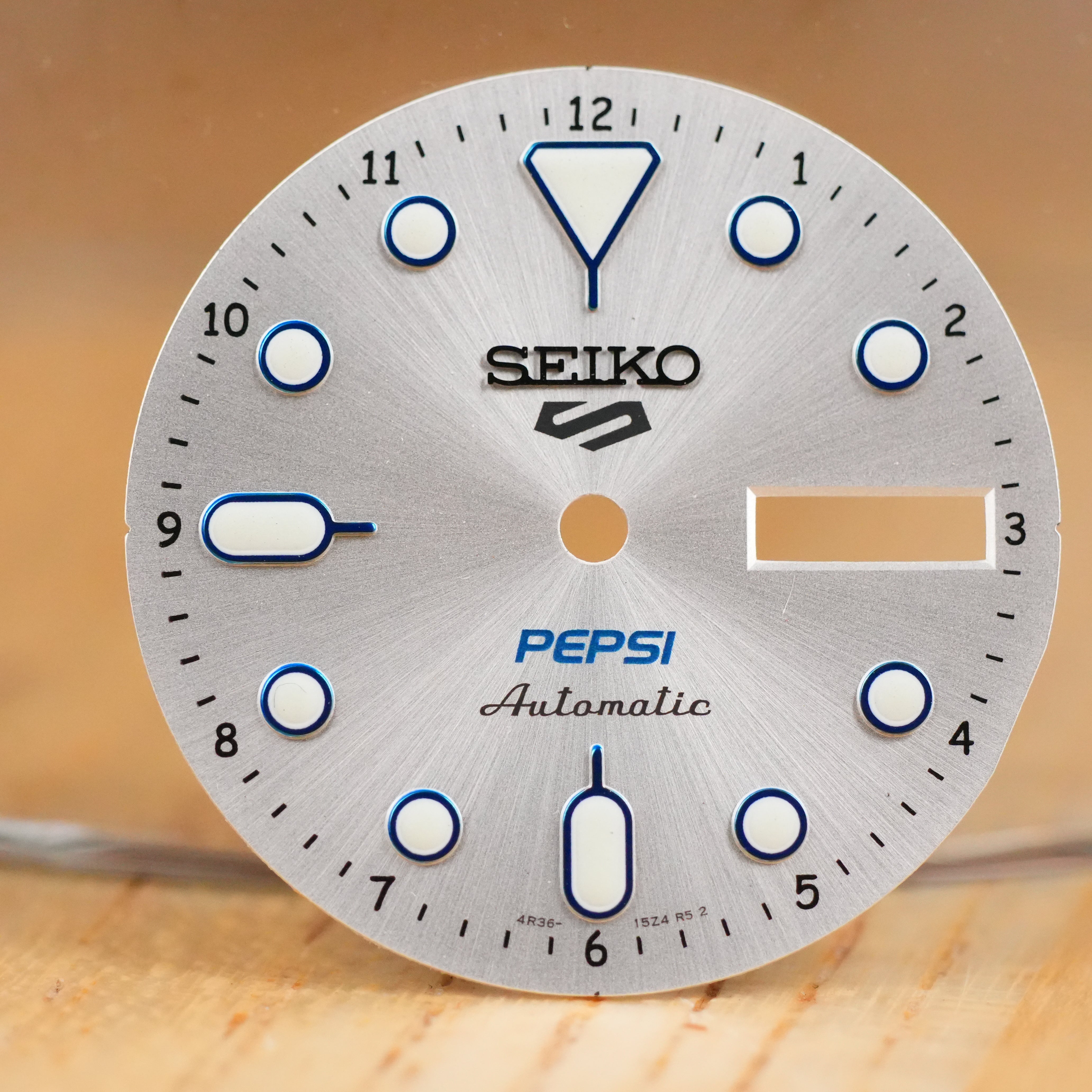Seiko SRPL99 "5KX" Pepsi OEM Dial (With 12 Hour Markers)
