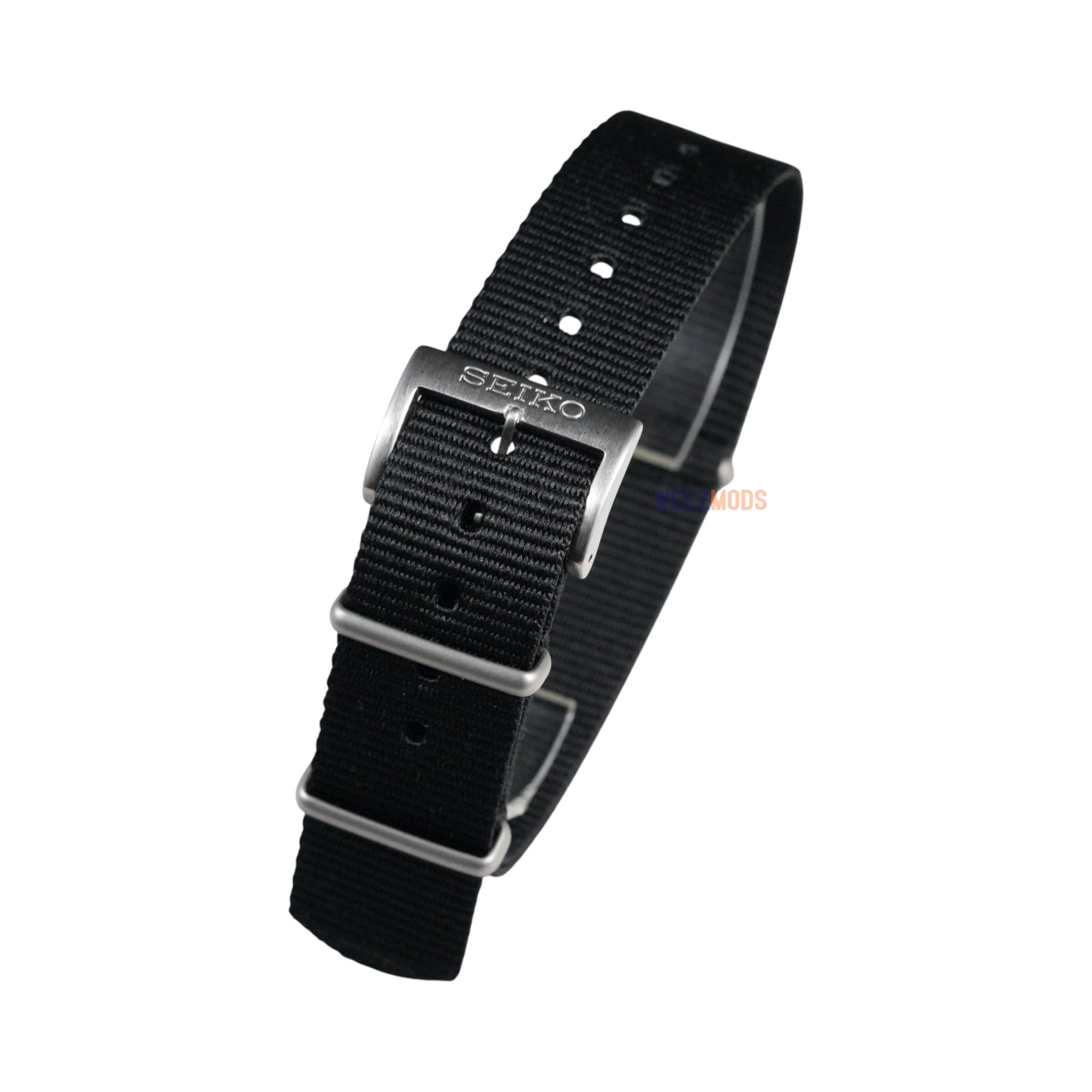 Seiko: Black Nato Strap (20MM)