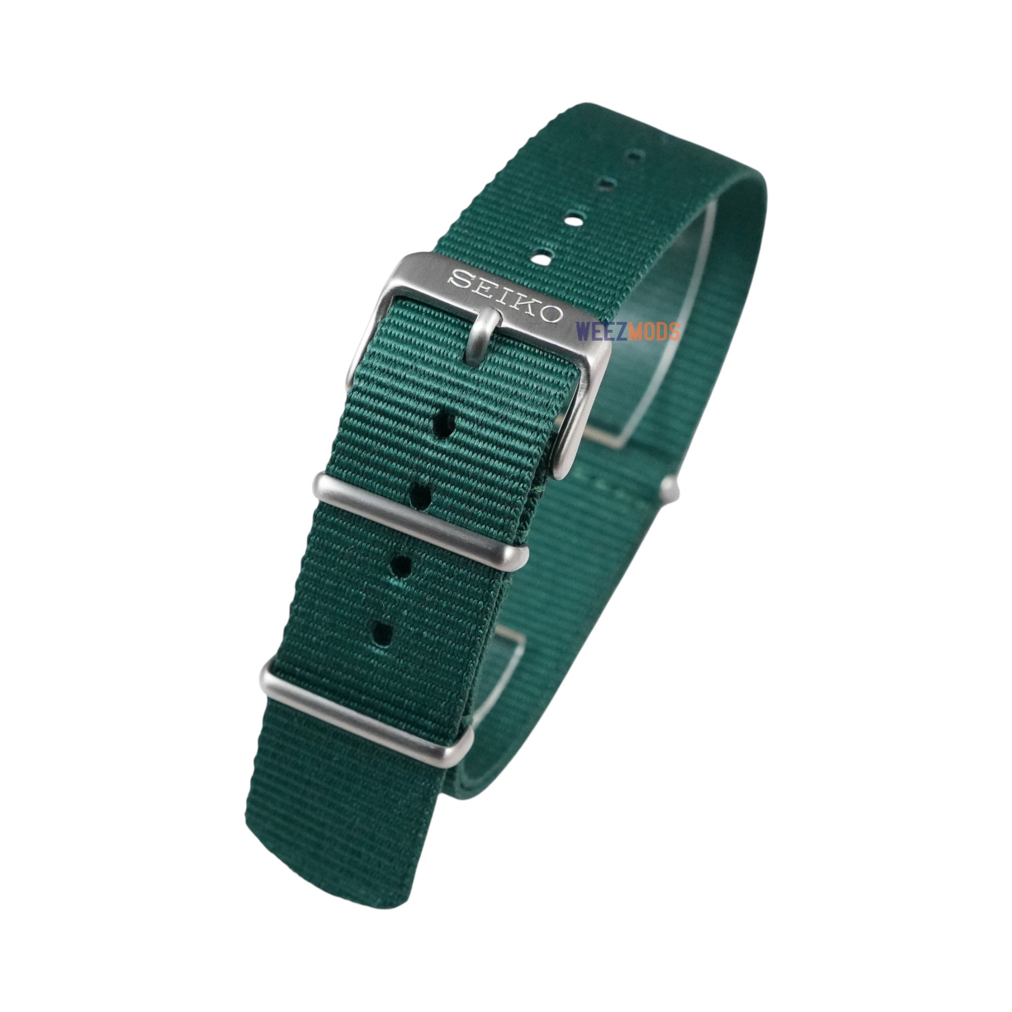 Seiko: Pine Green Nato Strap (22MM)