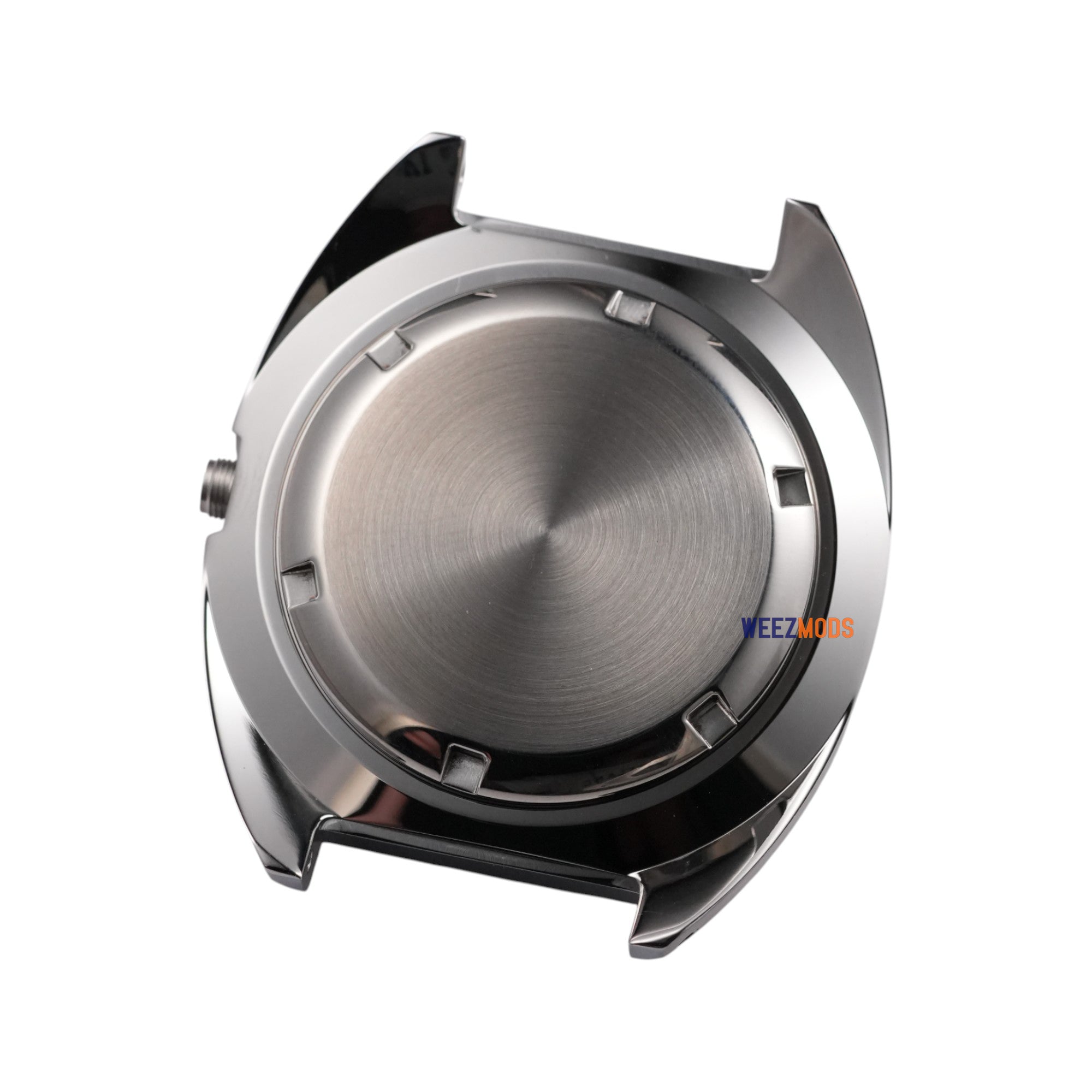 SKX007 Mini Turtle: Brushed Silver Case