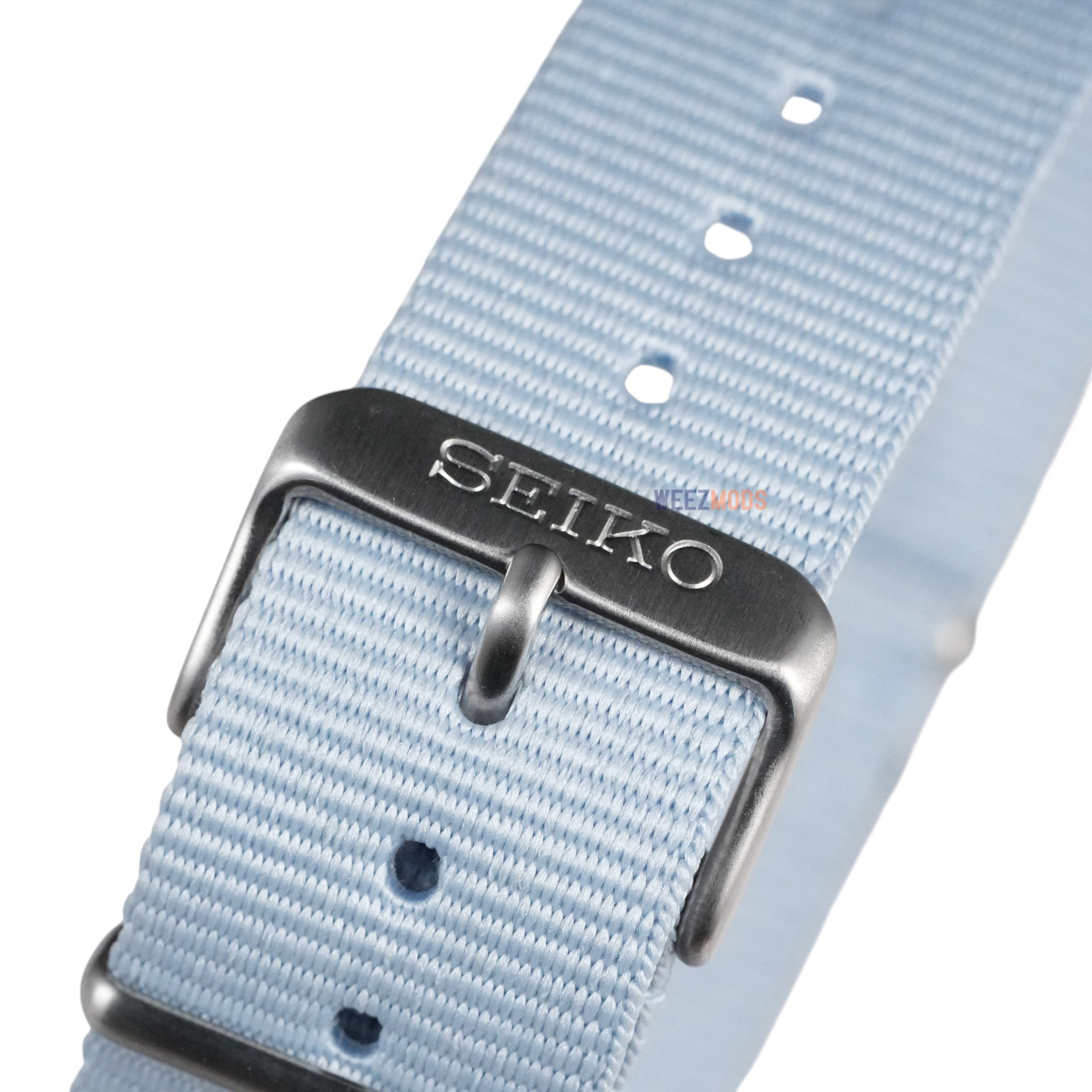 Seiko: Pastel Blue Nato Strap (22MM)