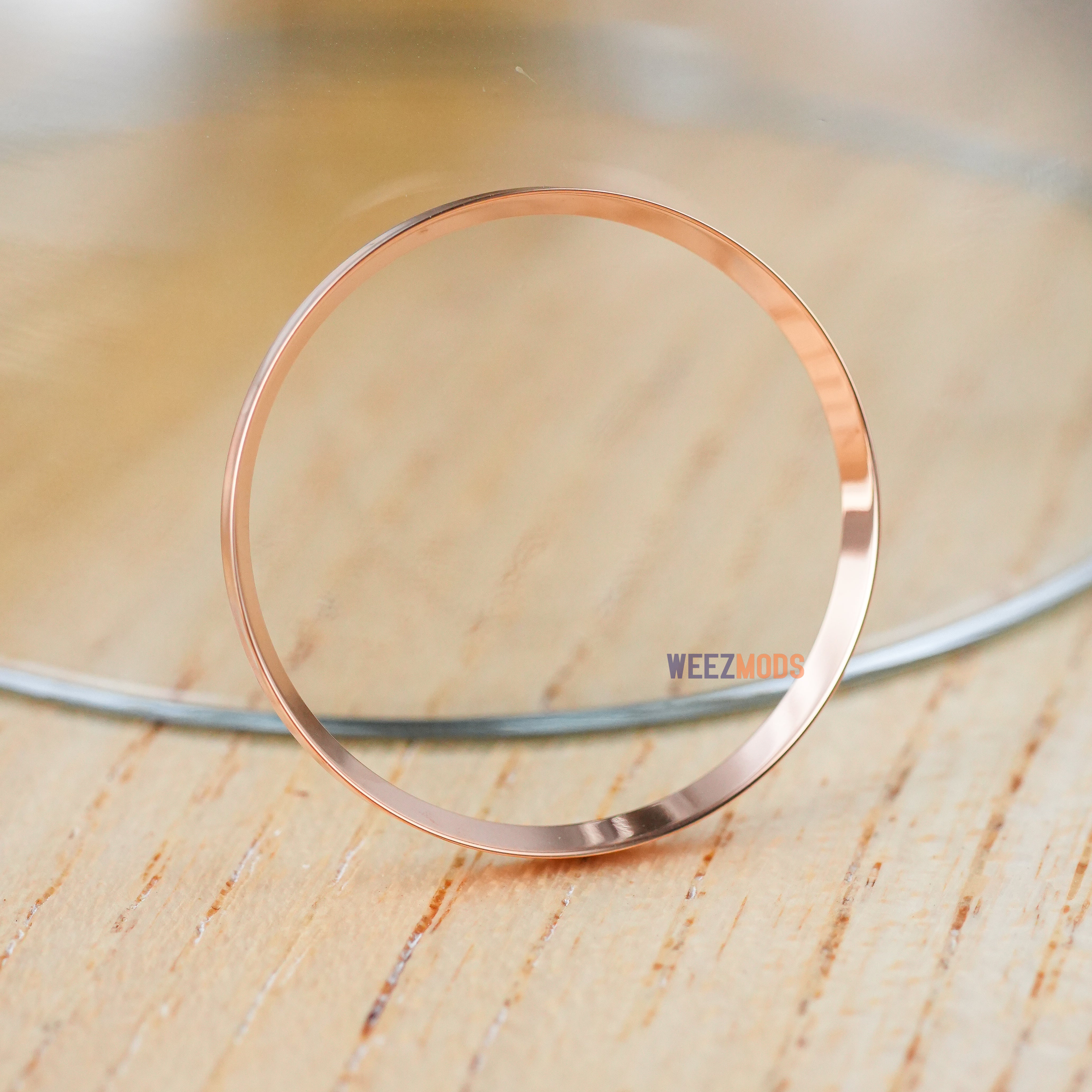 SKX007/SRPD Chapter Ring: Polished Rose Gold