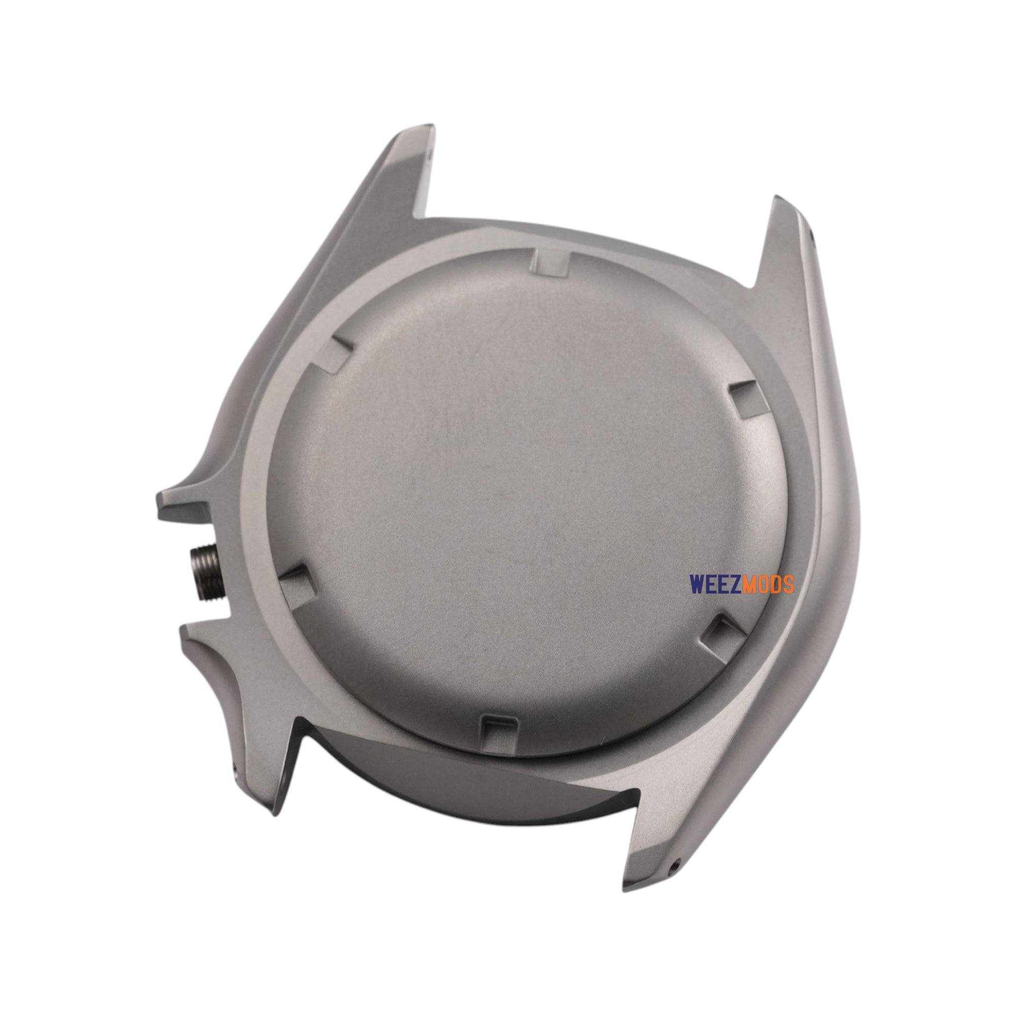 SKX007 3:80: Matte Silver Case with Crown Guard