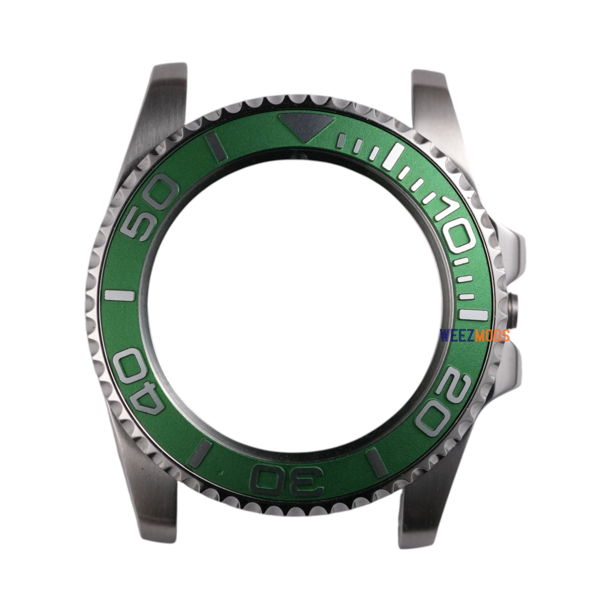 SKX007/SRPD Yachtmaster: Green in Silver Numerals