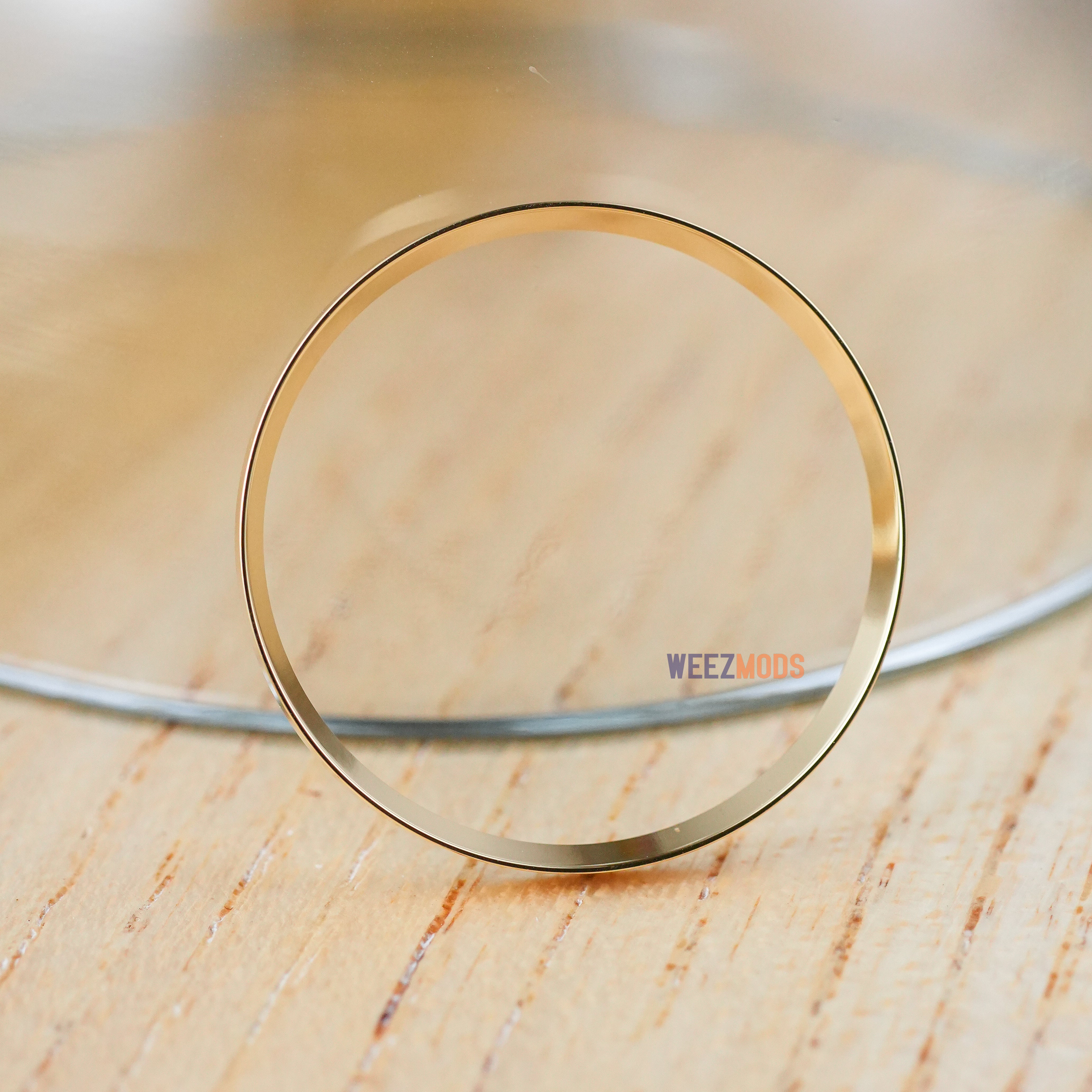 SKX007/SRPD Chapter Ring: Polished Gold