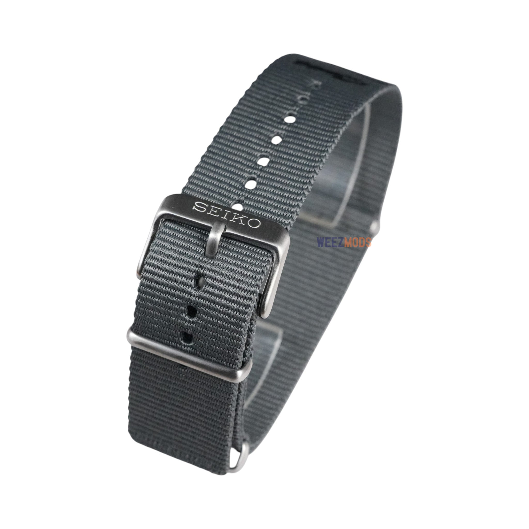 Seiko: '5KX' Gray Nato Strap