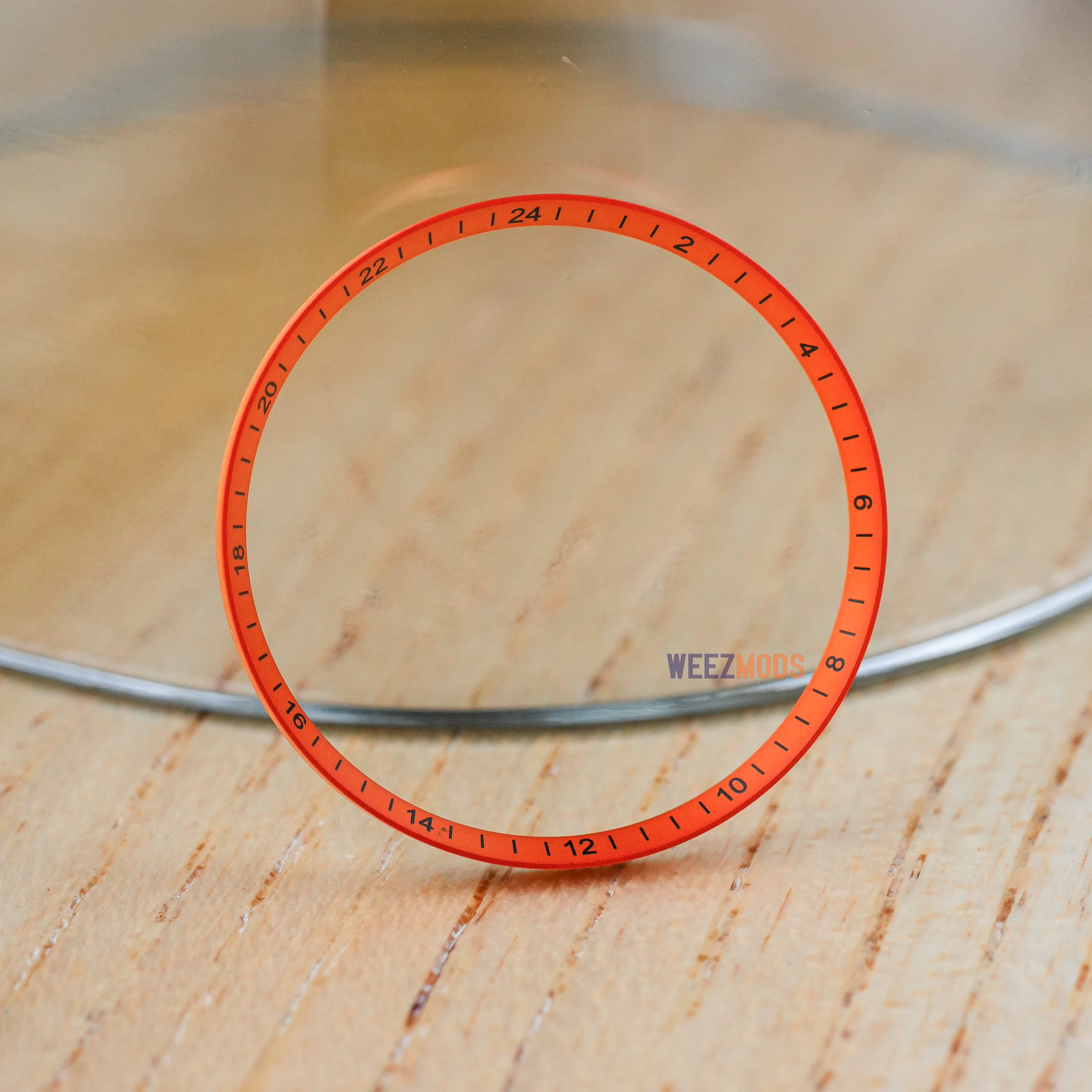 SKX007/SRPD Chapter Ring GMT: Orange with Black Numerals