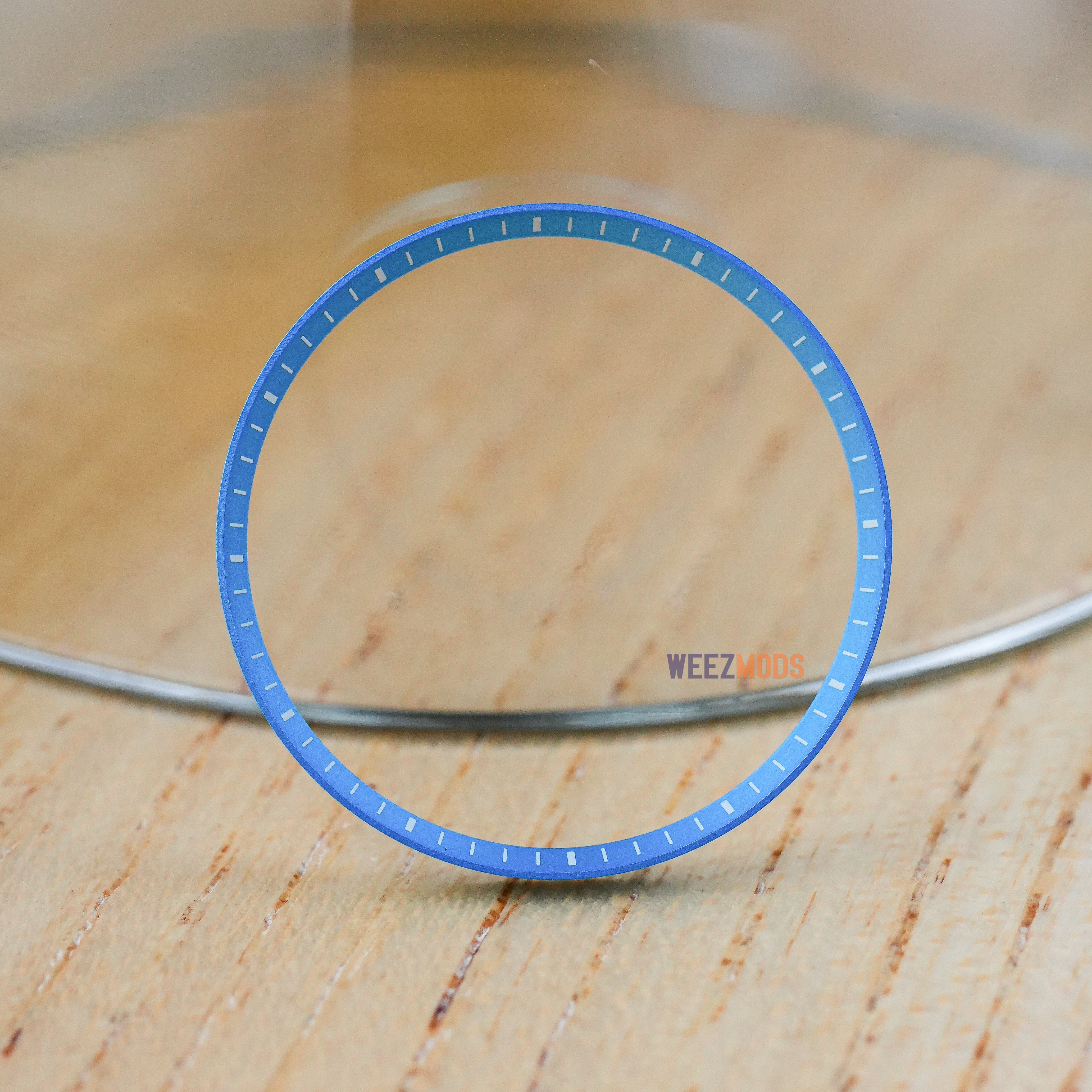 SKX007/SRPD Chapter Ring: Sky Blue with White Markers