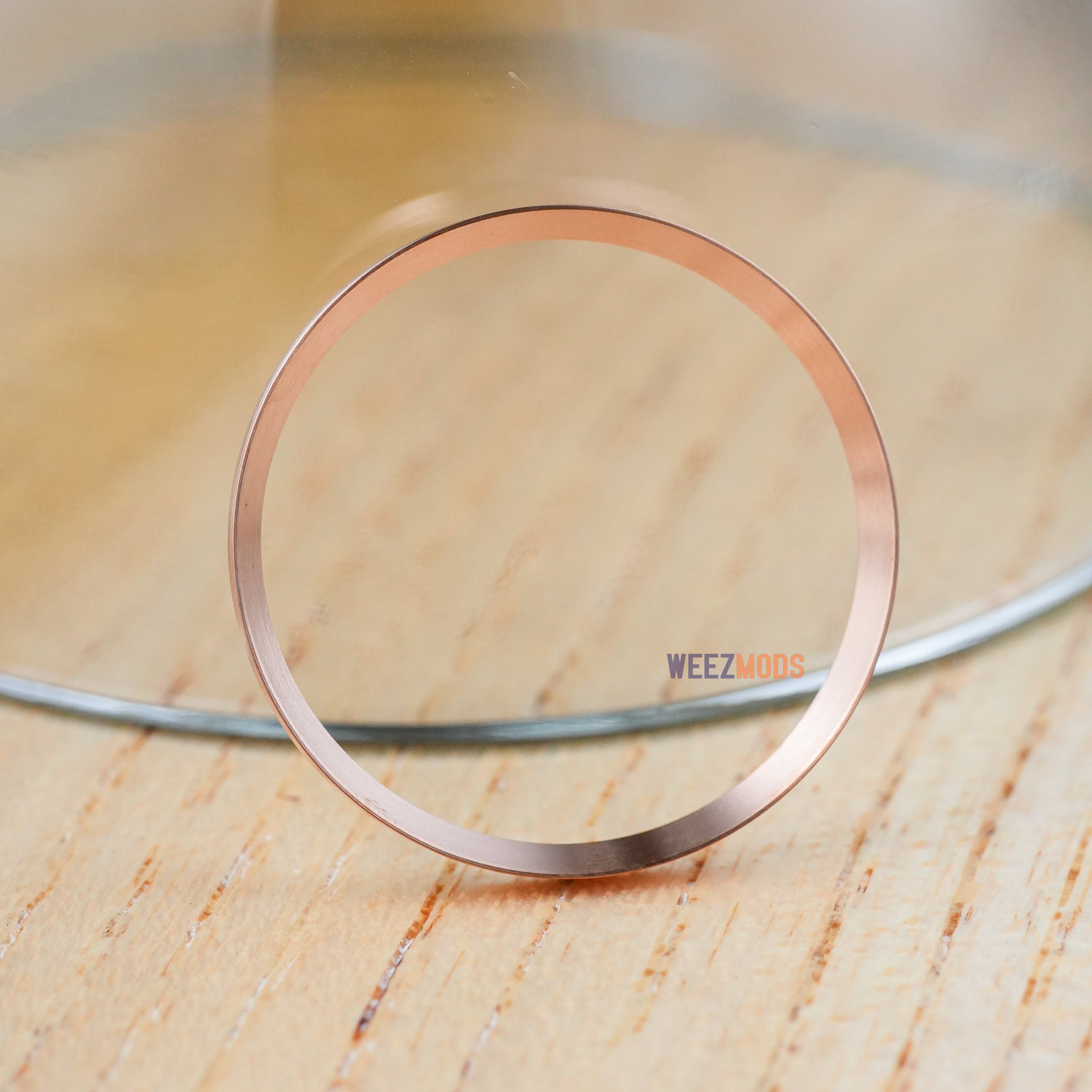 SKX007/SRPD Chapter Ring: Brushed Rose Gold