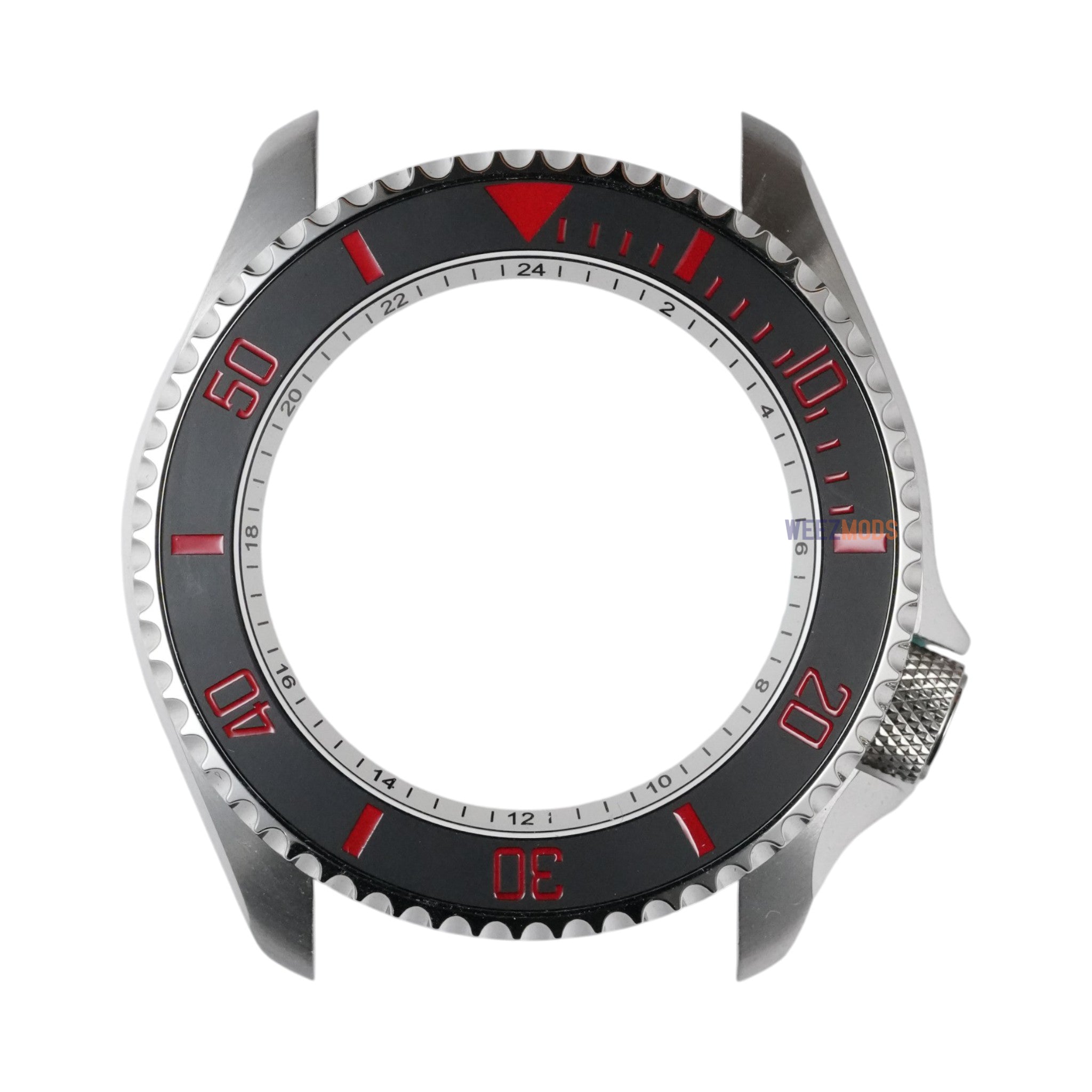 SKX007/SRPD Sub: Matte Black in Red Markers