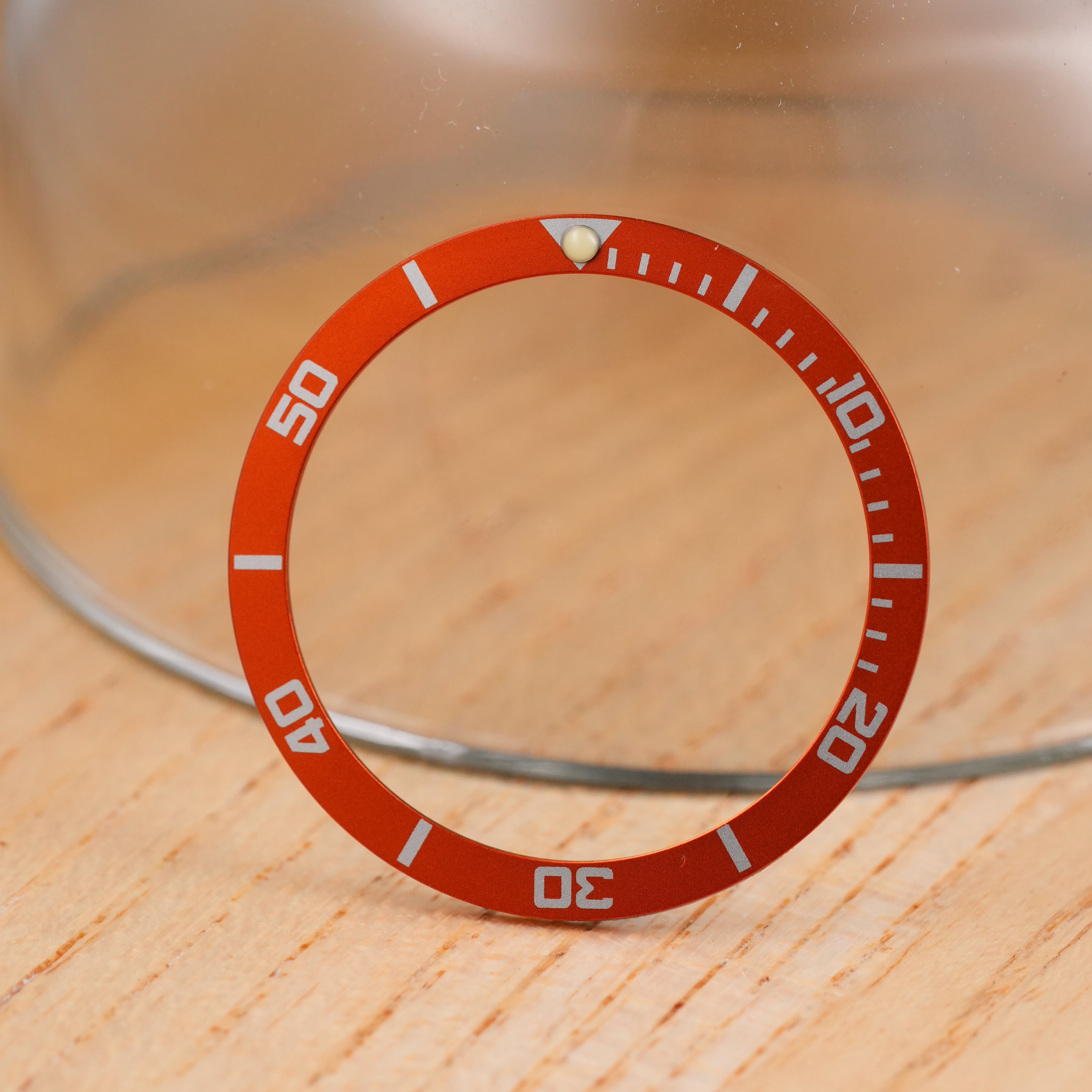 SKX007/SRPD Flat: Orange in Silver Numerals